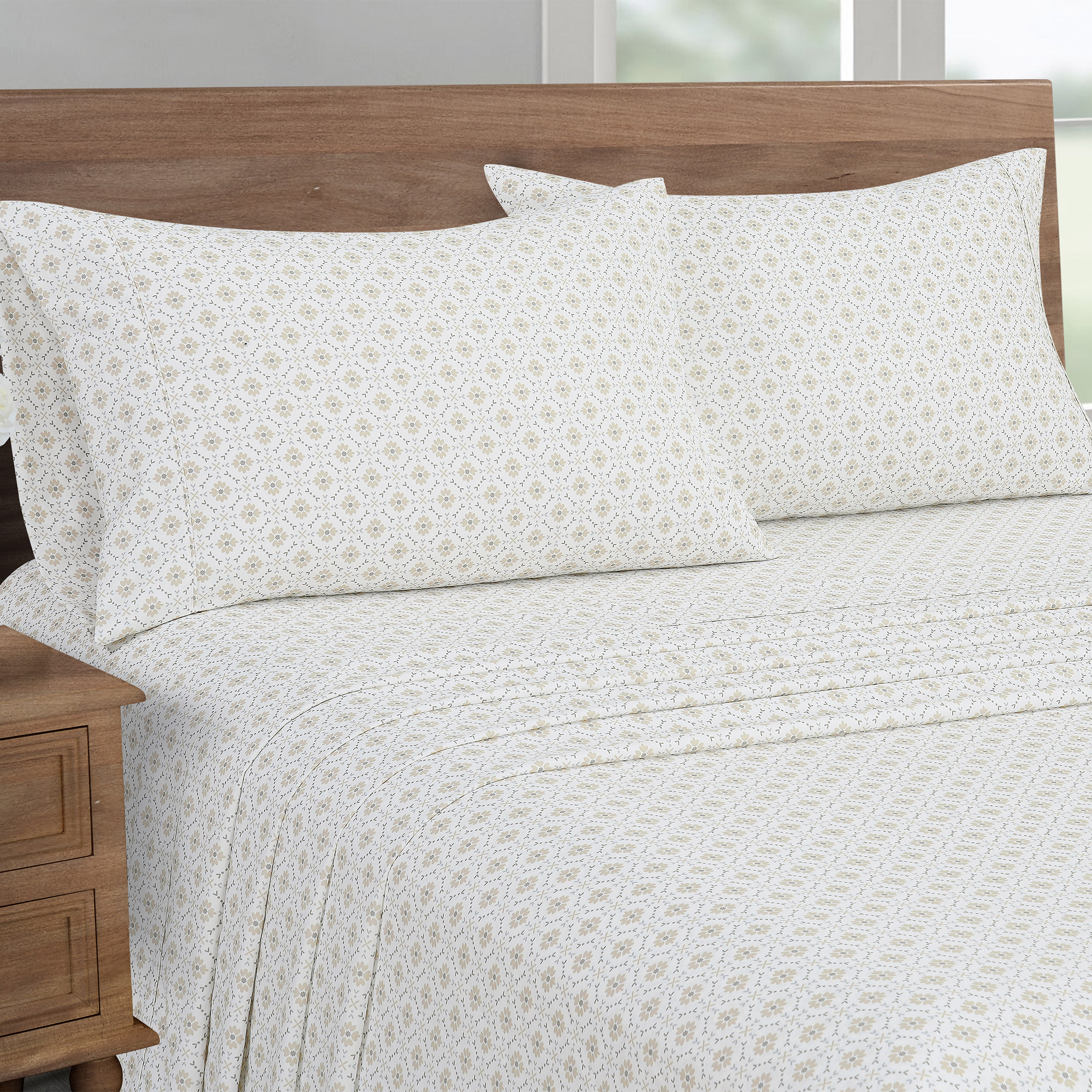 South Point Home Fashions Microfiber 4-piece Sheet Set