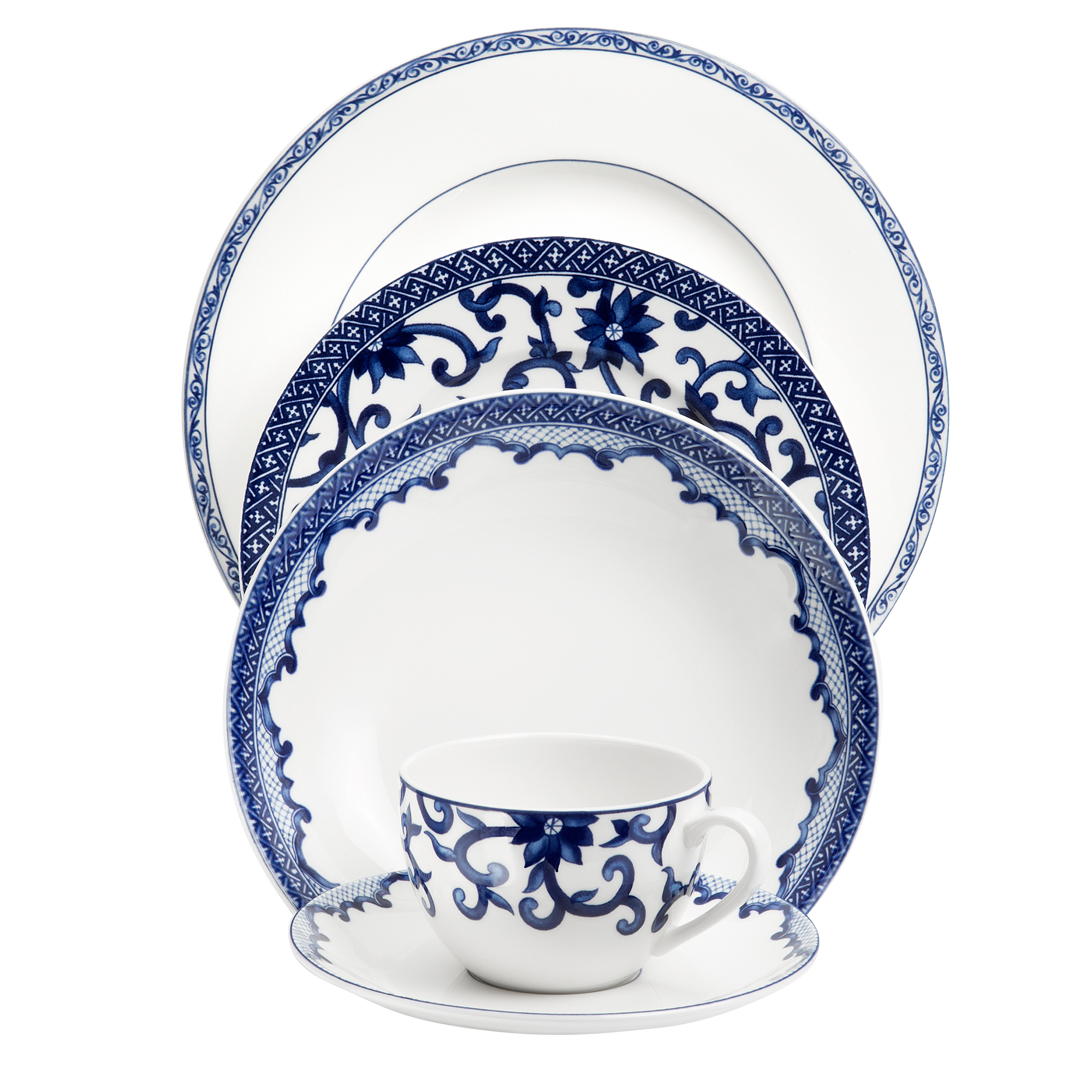Polo Ralph Lauren Mandarin Blue 20-piece Dinnerware Set | Costco