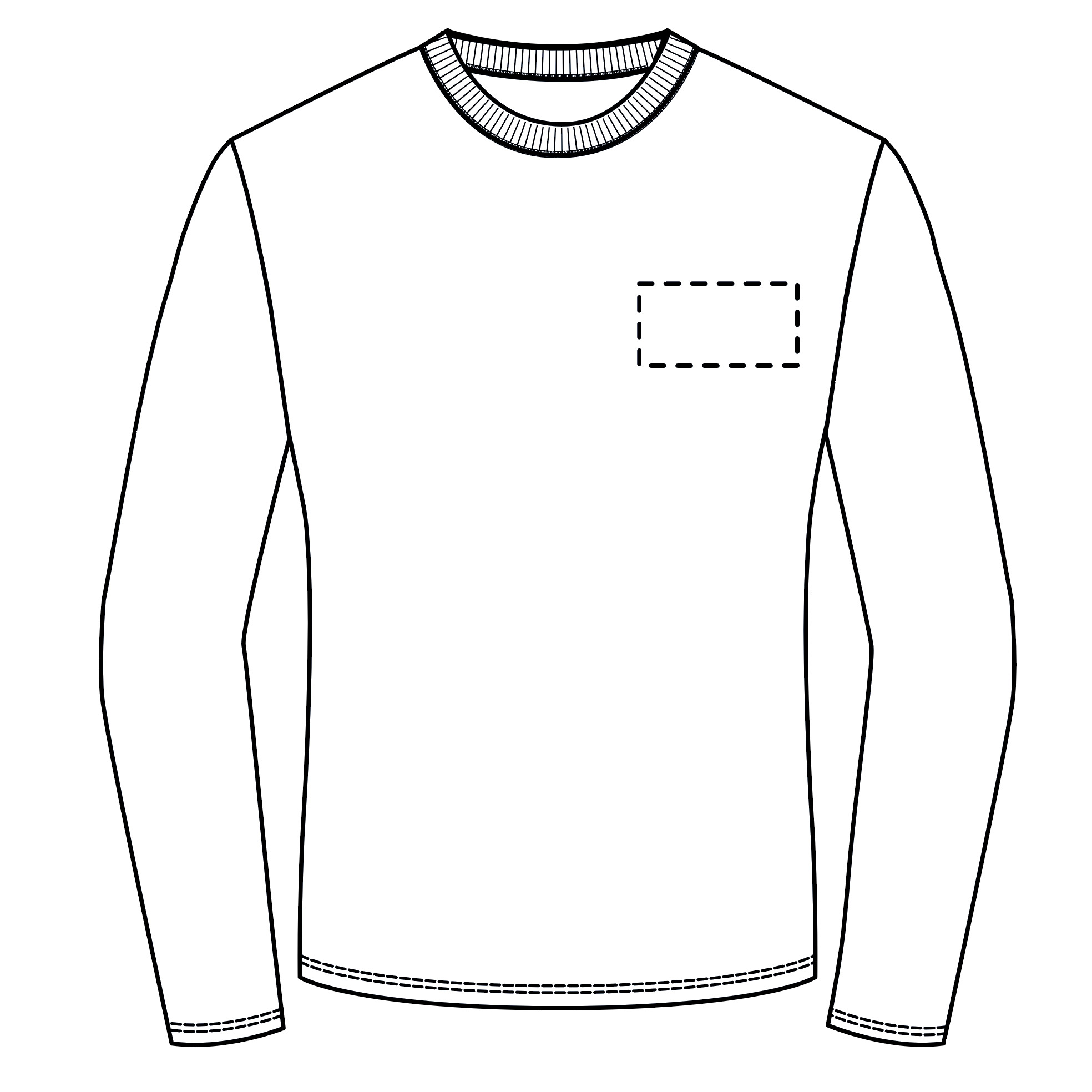 Custom Logo Chest Embroidery