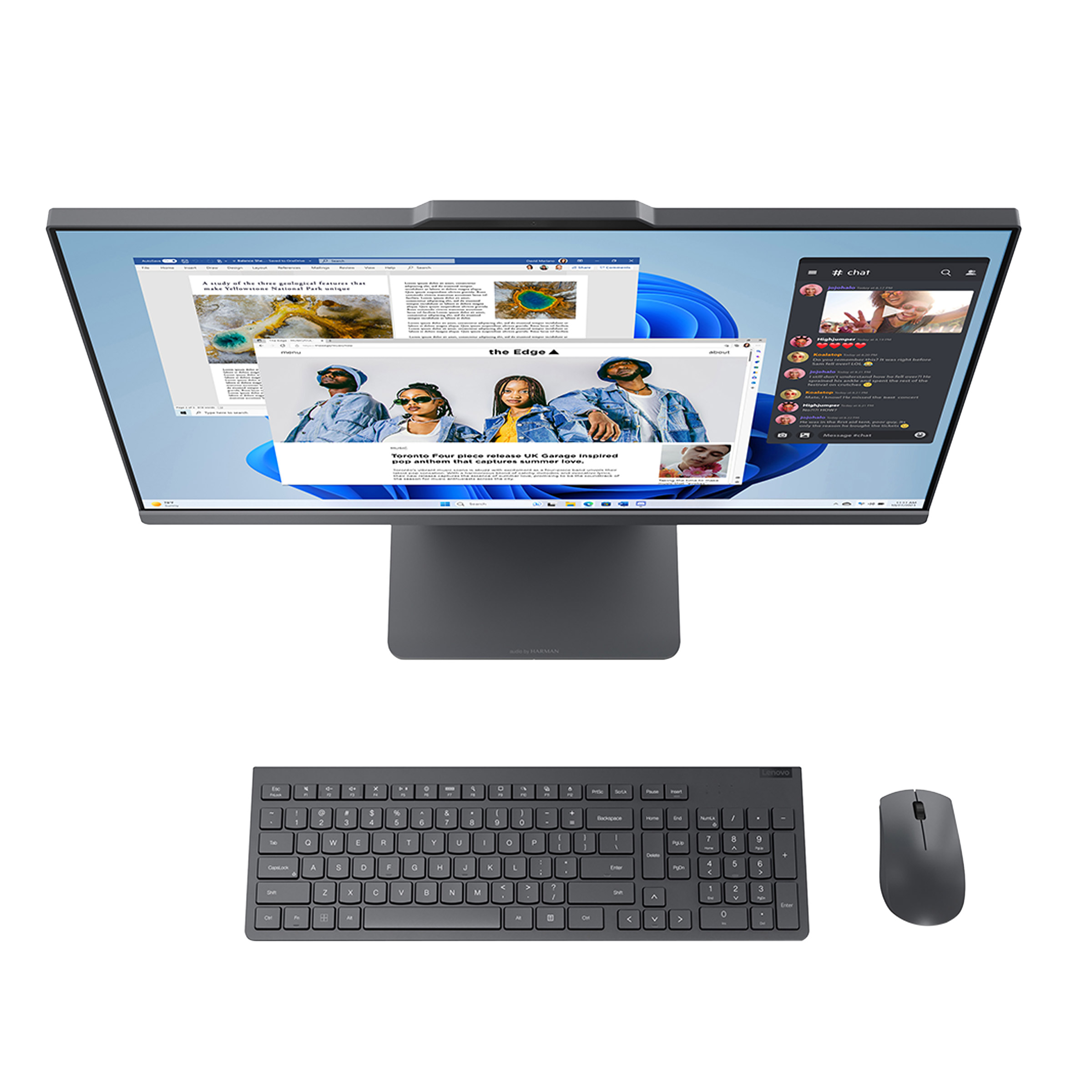 新品i5 13400/16G/SSD500G/Win11/Office2021 Lenovo IdeaCentre 24 23.8