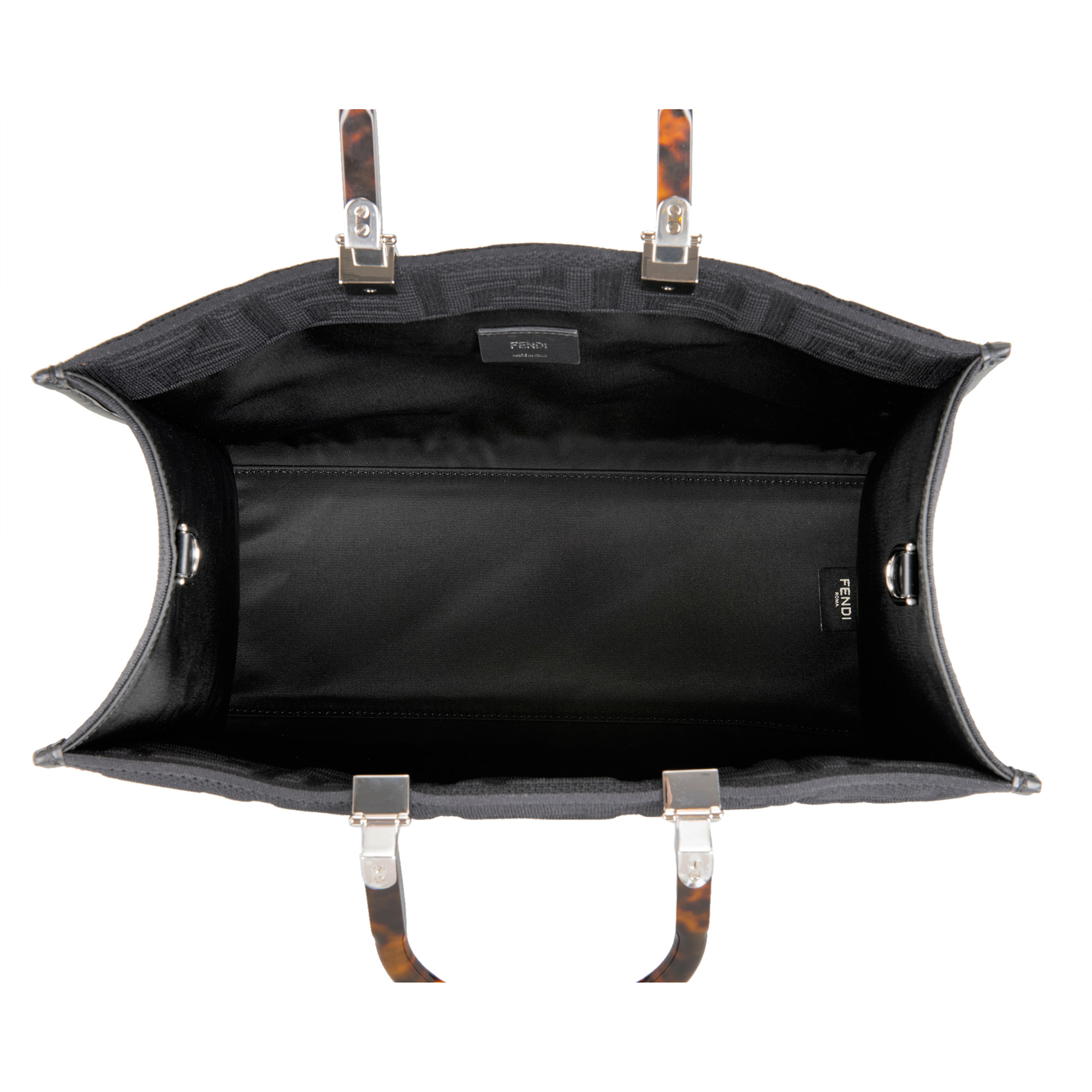 小物 FENDI Fendigraphy Small Leather Black | Fendi