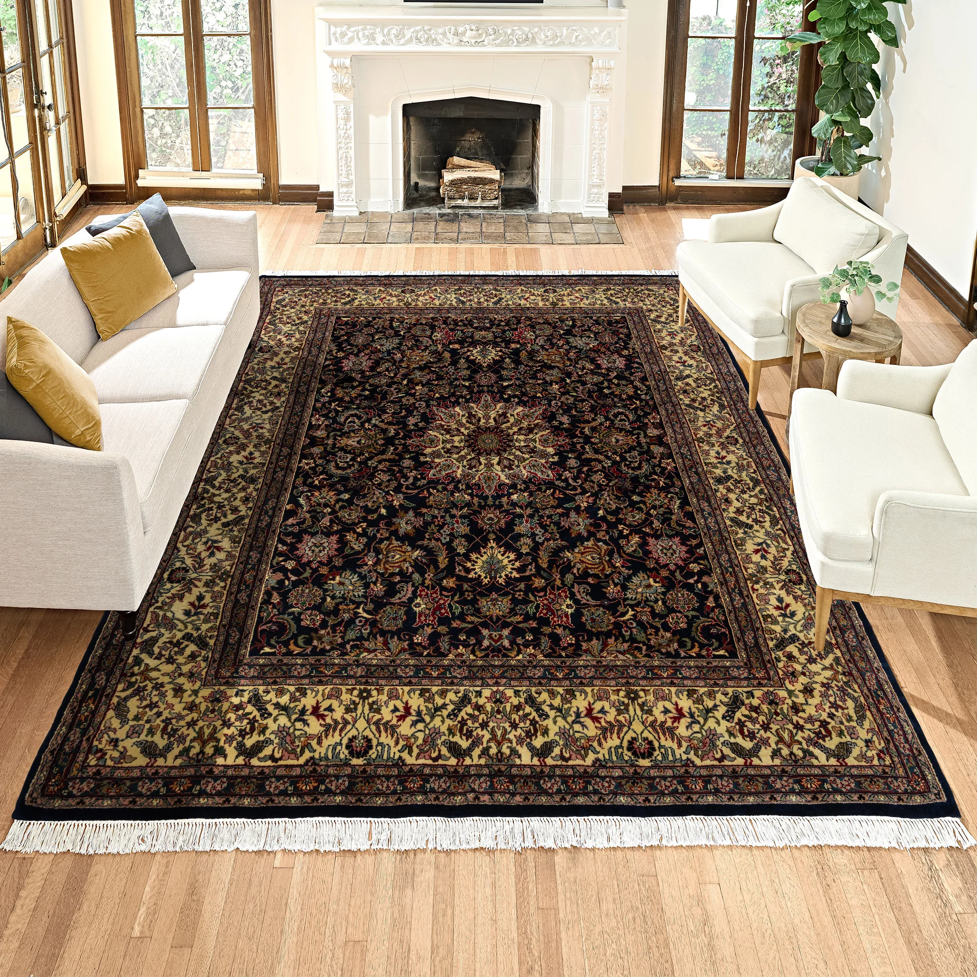 Chatsworth Hand Knotted Rug Collection, Malta