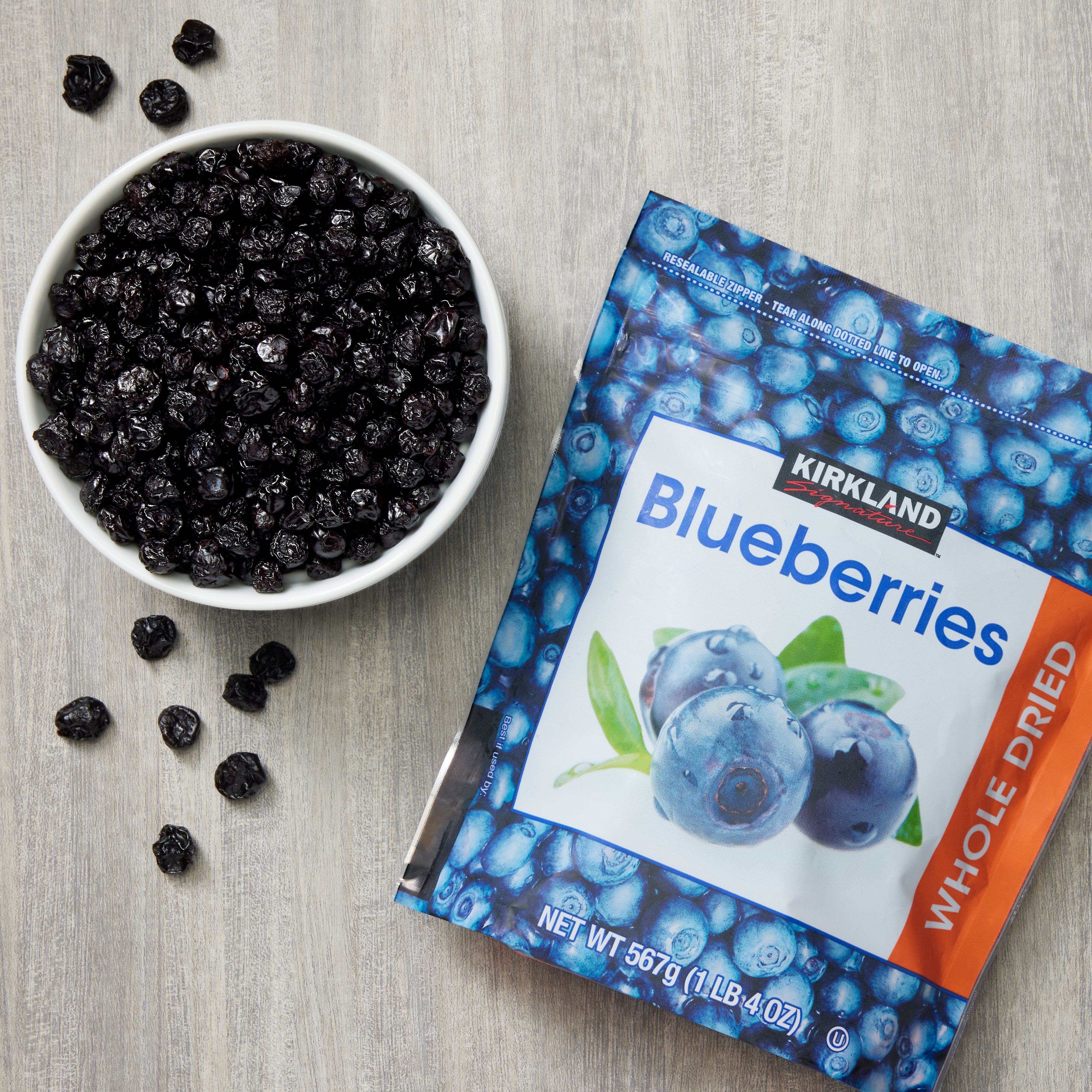 Amazon.com: Kirkland Signature Whole Dried Blueberries