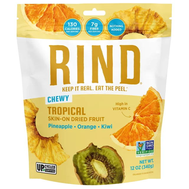 RIND TROPICAL DRIED FRUIT 12 OZ
