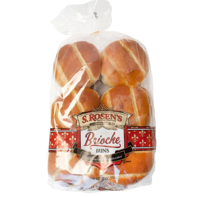 S. Rosen's Baking Company Brioche Buns, 12-count