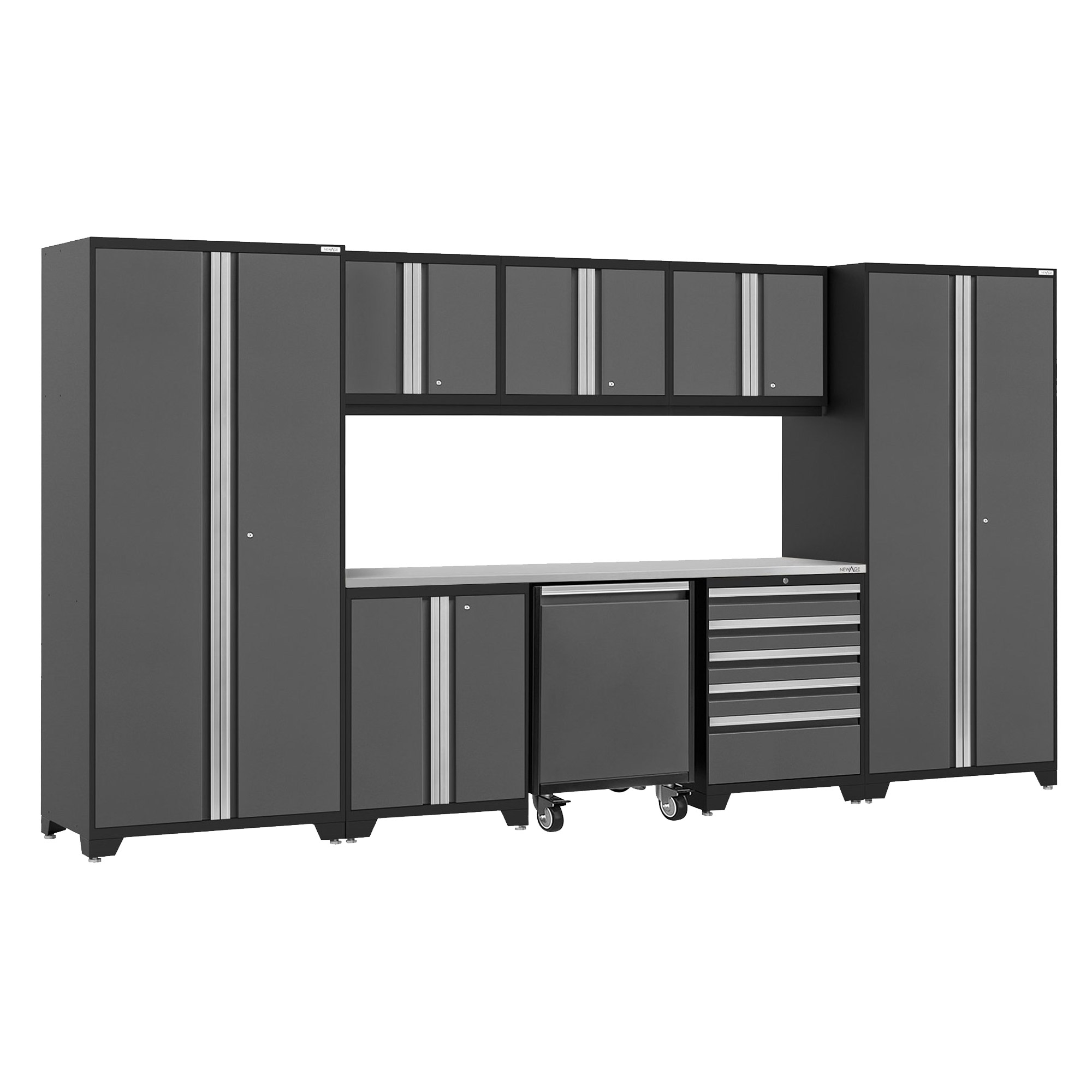 NewAge Products Pro Series Cabinet Set, 9-piece