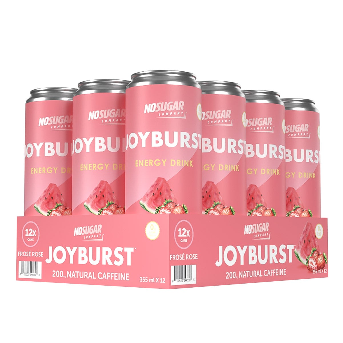 Joyburst Energy Drink, Frose Rose, 12 fl oz, 12-count | Costco