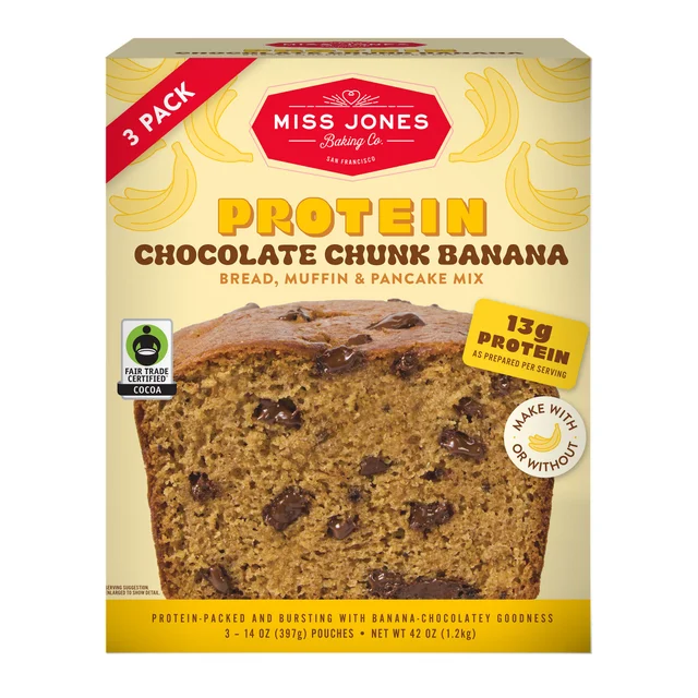 MISS JONES BANANA PROTEIN MIX 3/14 OZ