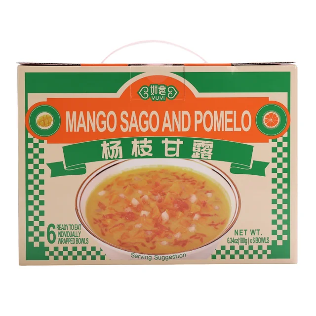 RUYI MANGO SAGO POMELO 6 PACK 6.34 OUNCES EA