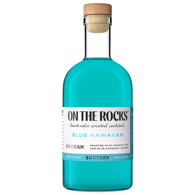 ON THE ROCKS BLUE HAWAIIAN USA 750ML