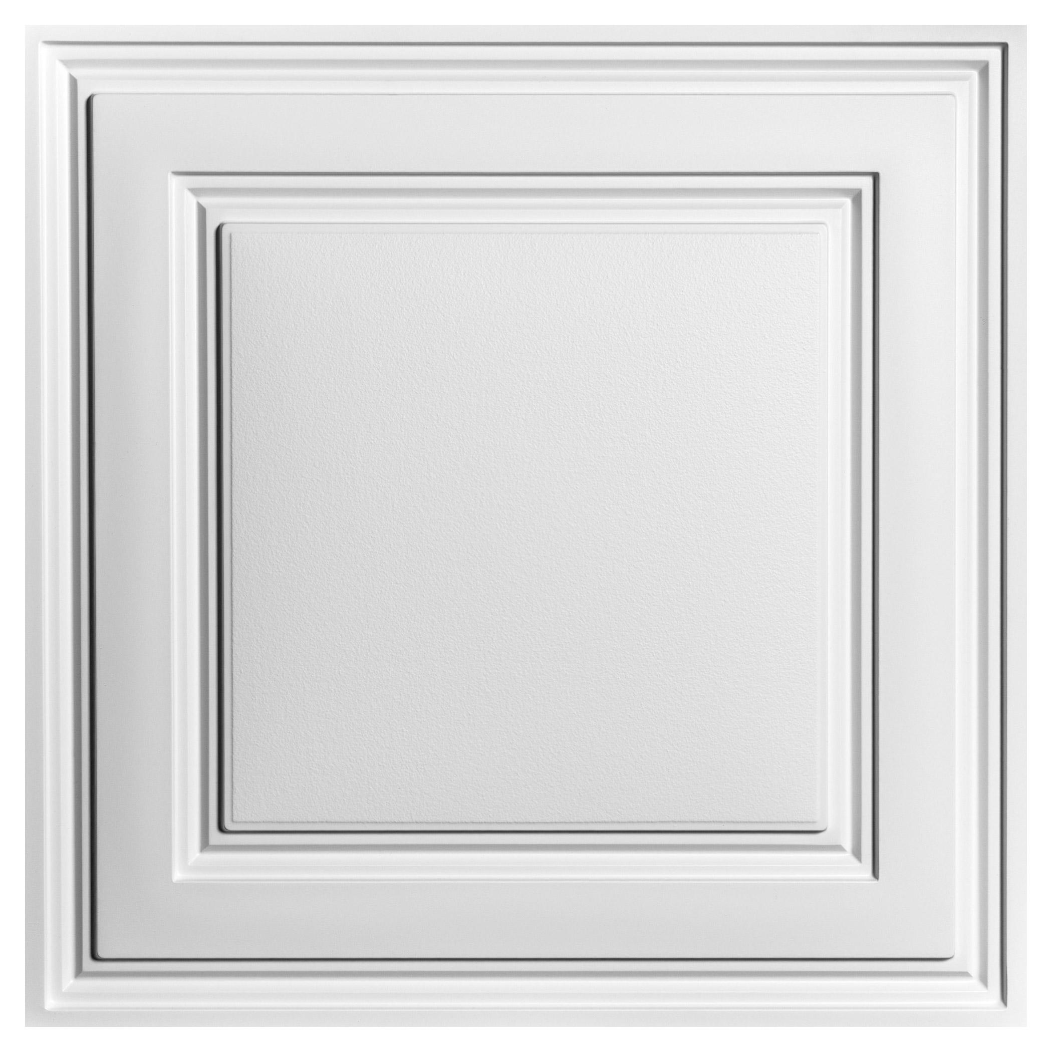 Ceilume Stratford White 2ft x 2ft Suspended Ceiling Tiles