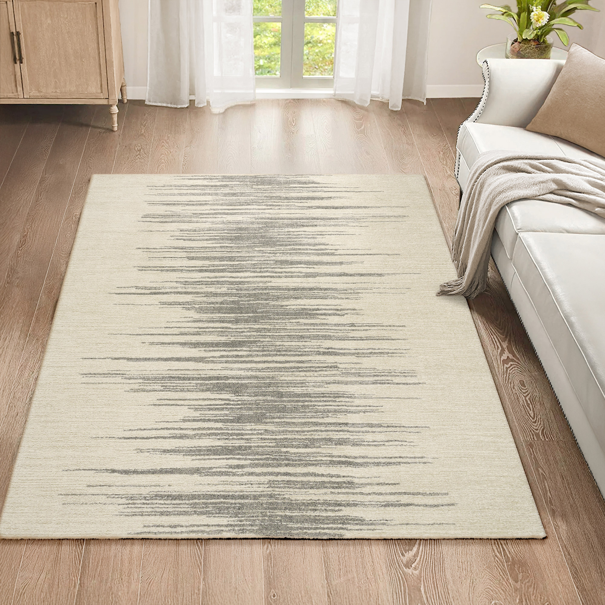 Foxwood Cozy Area Rug Collection  Katia Cream