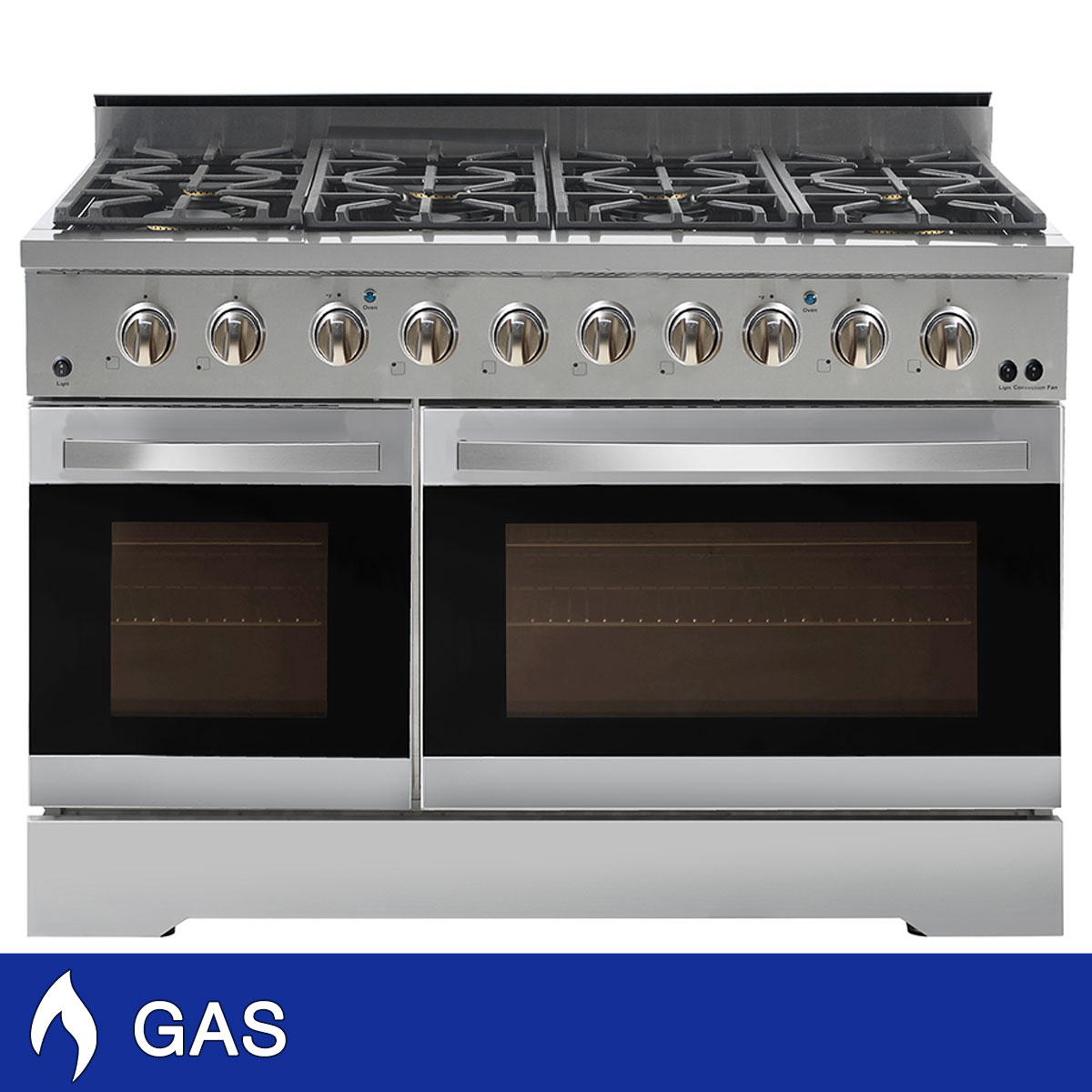 NXR 48 Inch. Freestanding GAS Range with Convection Fan | Costco
