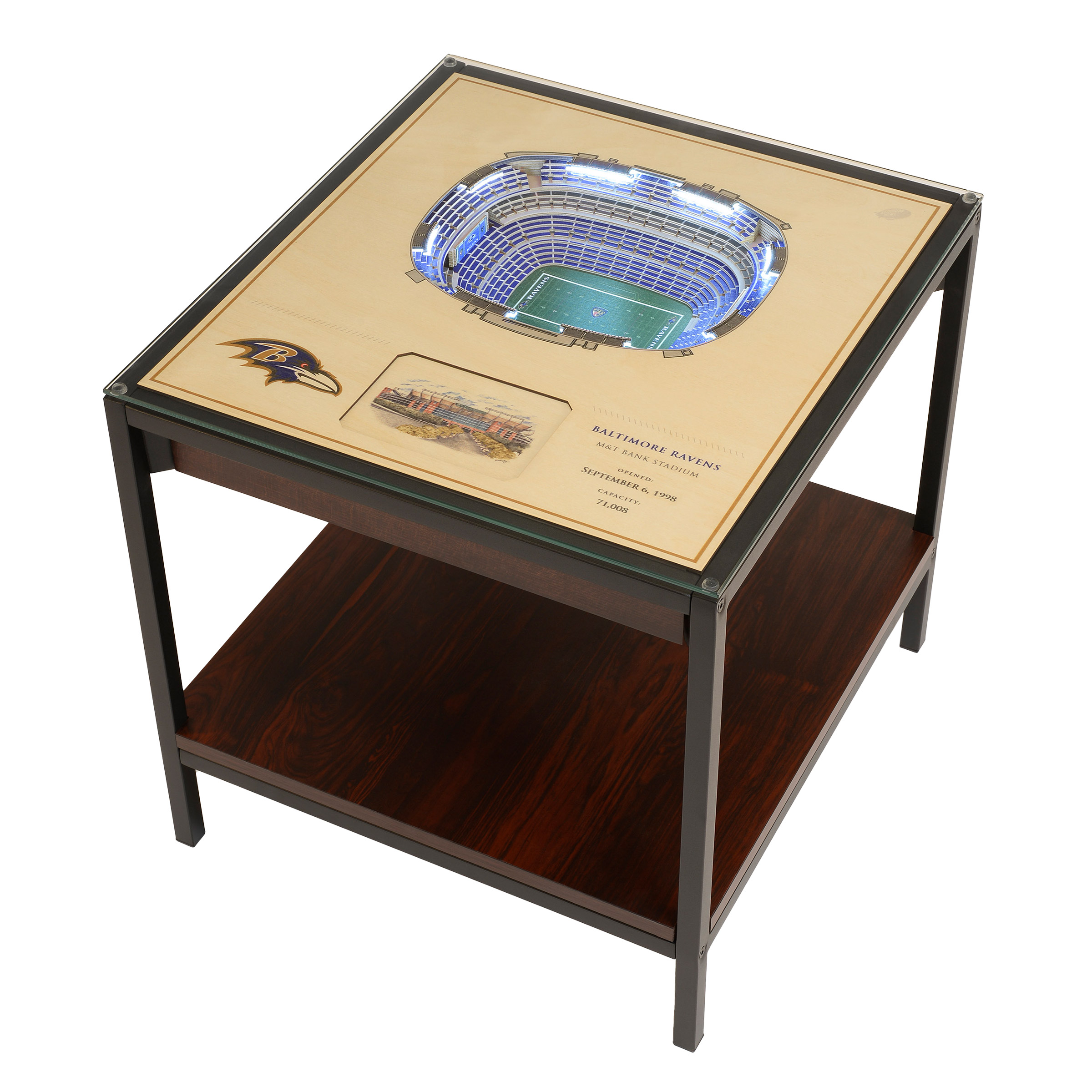 NFL 25-layer Stadium View End Table