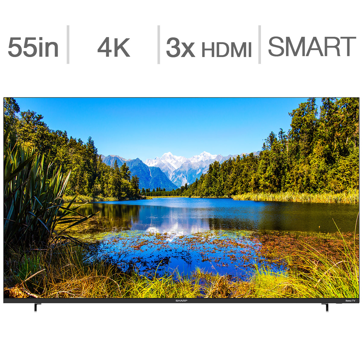 Sharp 55" Class - 4T-UR Series - 4K UHD TV