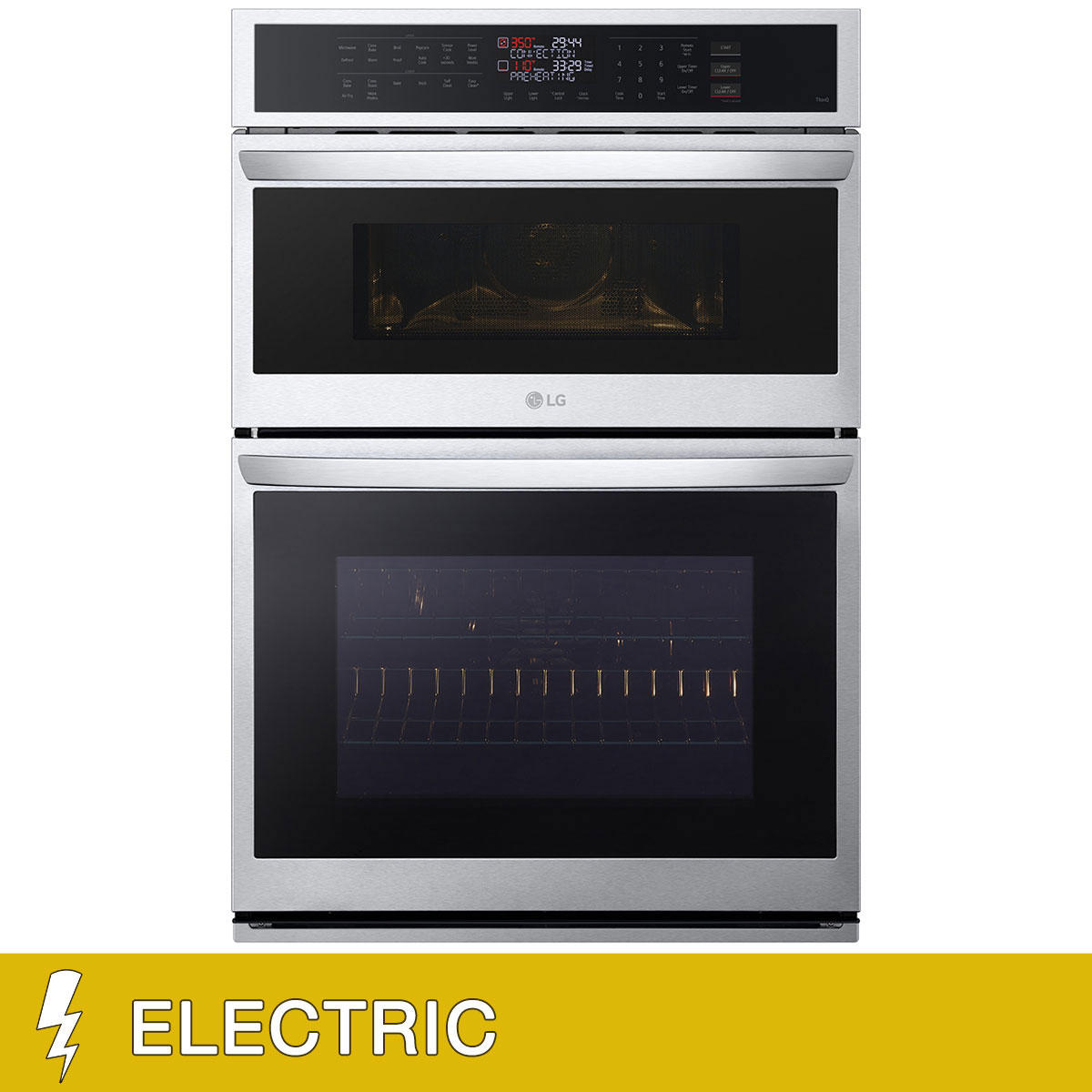 LG 6.4 cu. ft. Smart Combination Wall Oven with Convection and Air Fry
