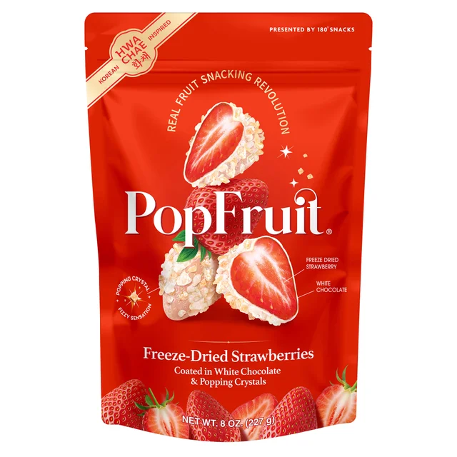 POP FRUIT STRAWBERRY HWA-CHAE 8 OZ (0.5 LB)