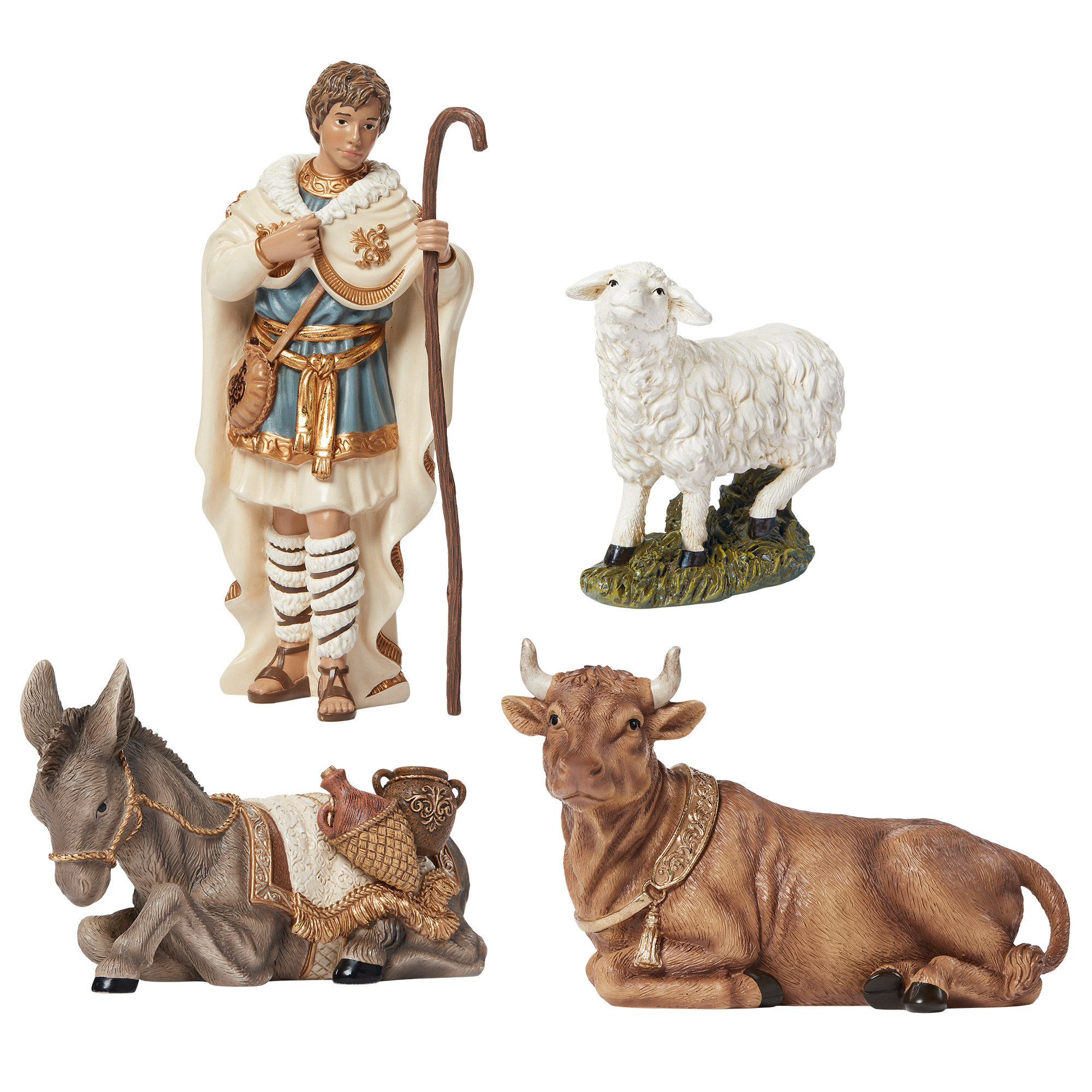 Kirkland Signature Hand Painted Nativity 14-Piece Set | Costco