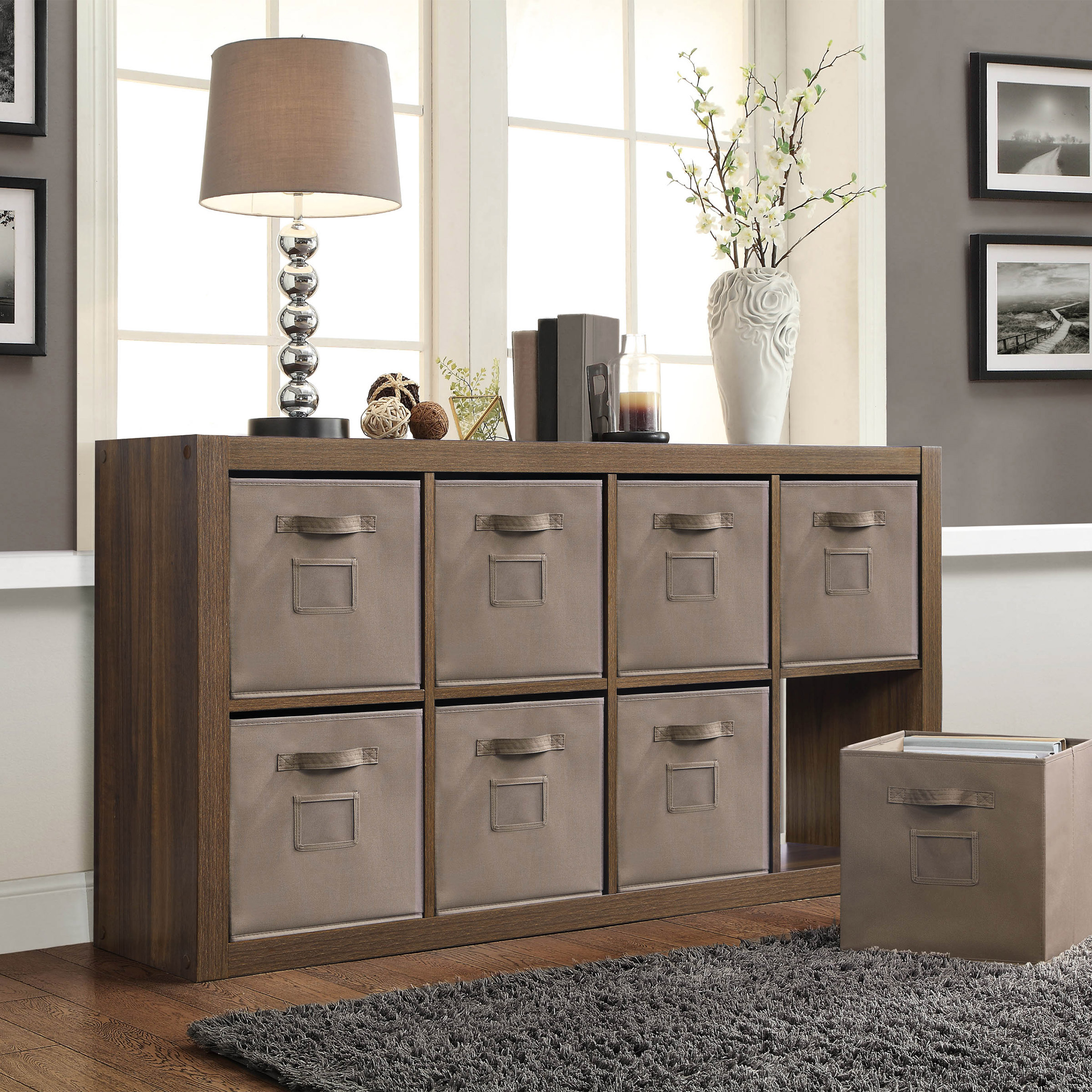 O'nin Room Divider with 8 Storage Bins | Costco