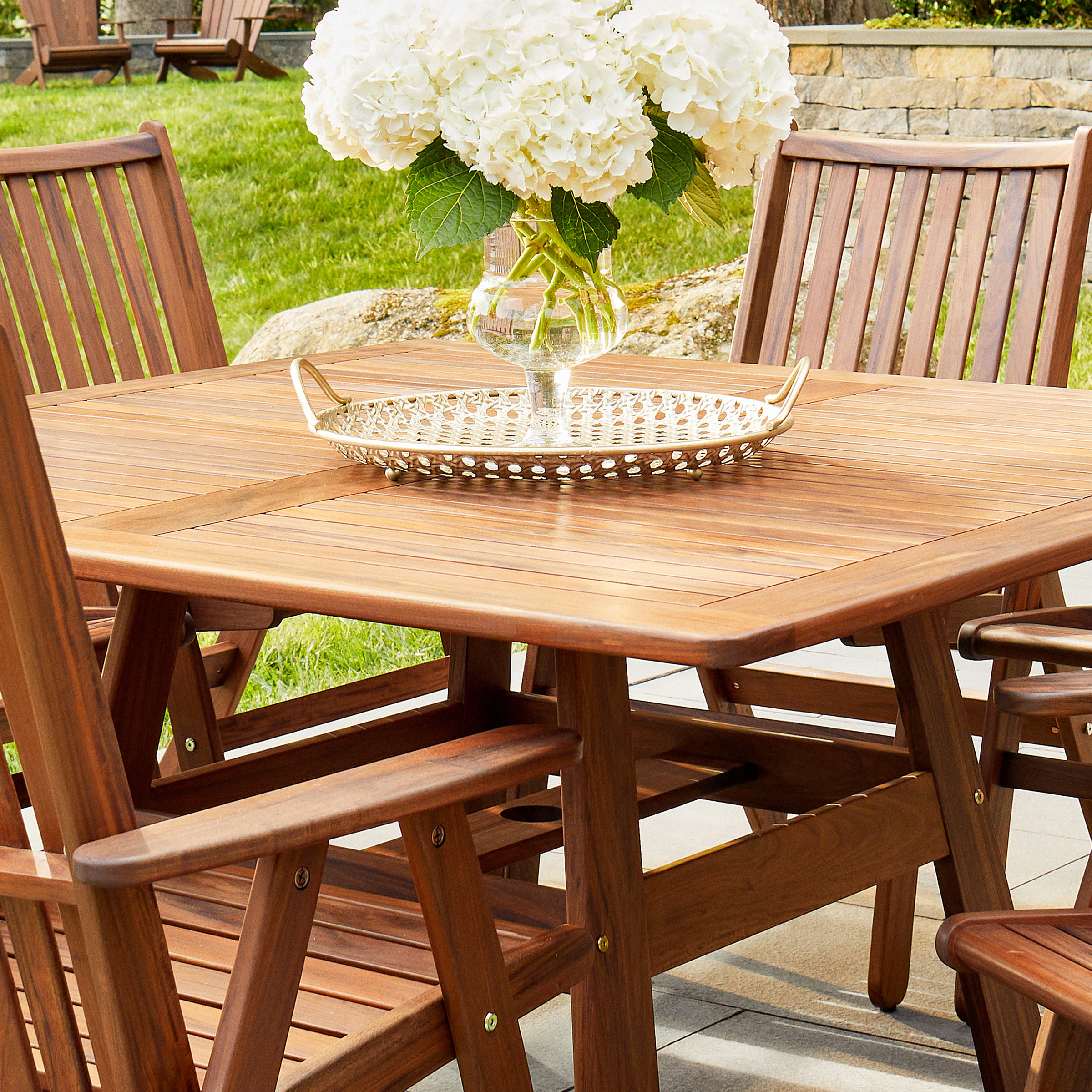 Jensen Outdoor Beechworth 9-piece Outdoor Patio Dining Set | Costco