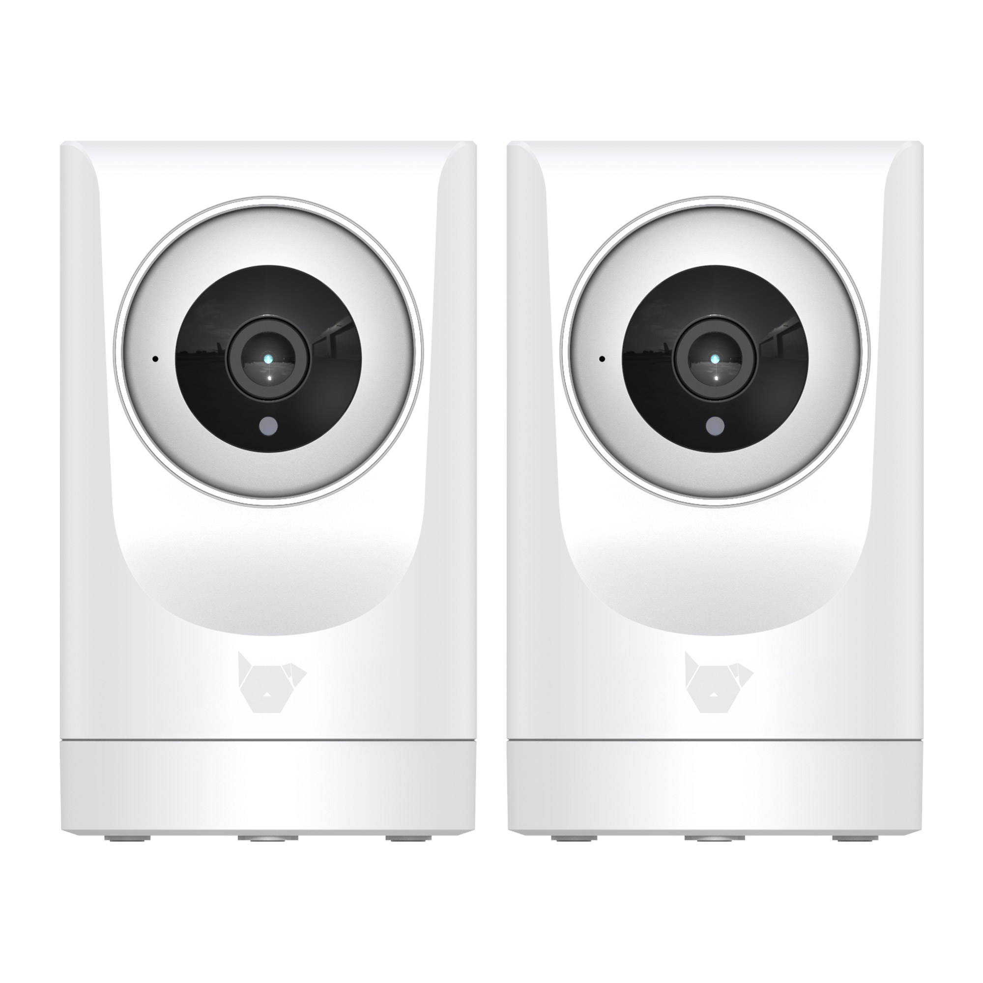 Instachew Purrsight 360° Smart Pet Camera with App and Night Vision, 2-pack