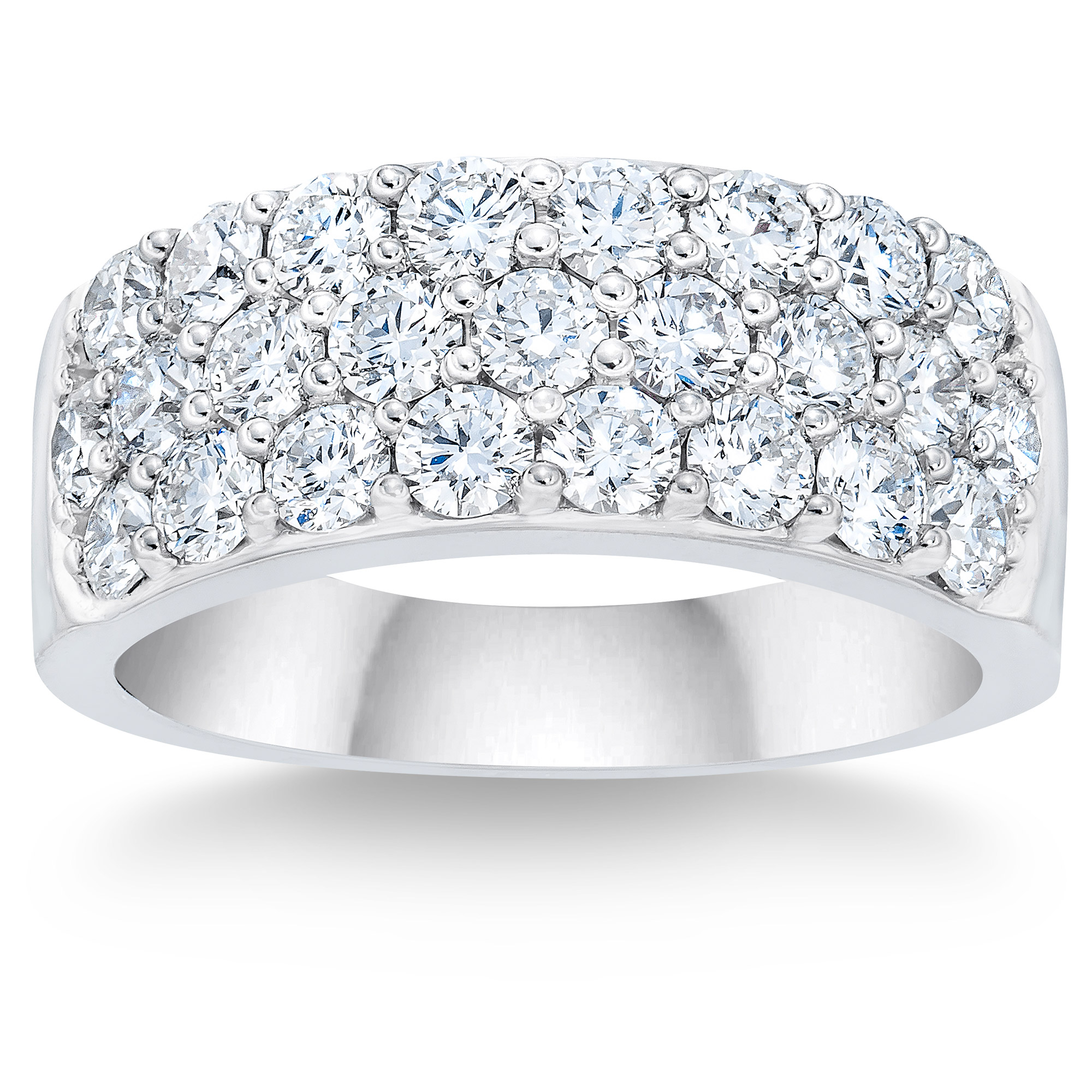 Round Brilliant Diamond Anniversary Band (2.00 ctw)