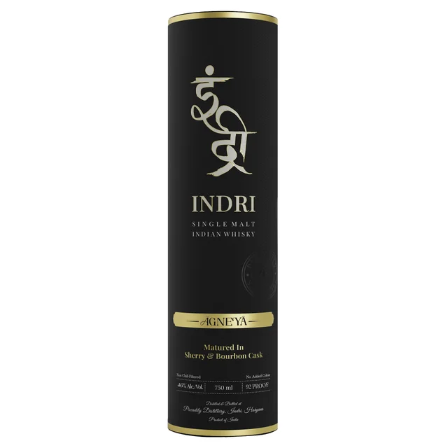 INDRI AGNEYA SINGLE MALT WHISKY INDIA 750ML