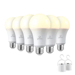 GLOBE ELECTRIC POWER OUTAGE 60W BULB 6PK ^