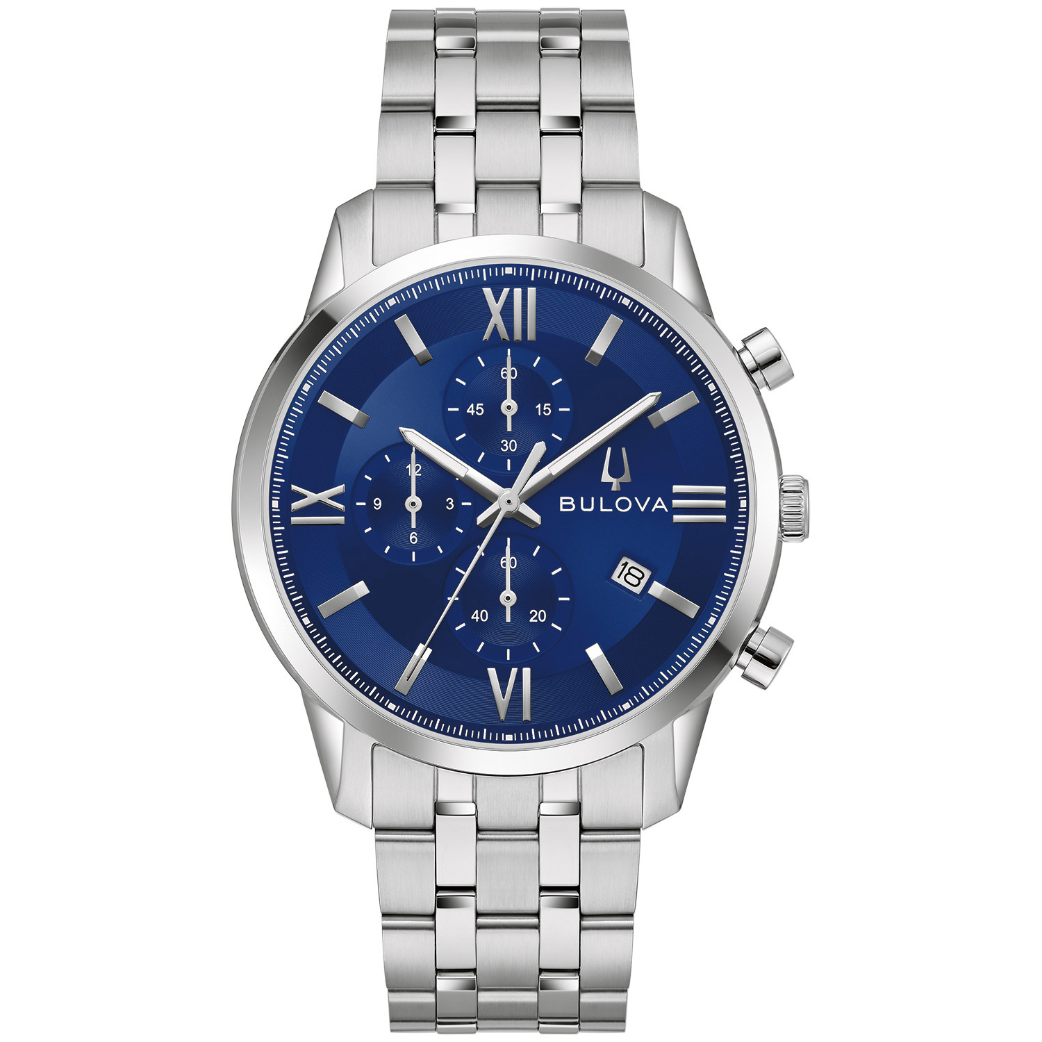 Bulova Sutton Blue Dial Men's Watch