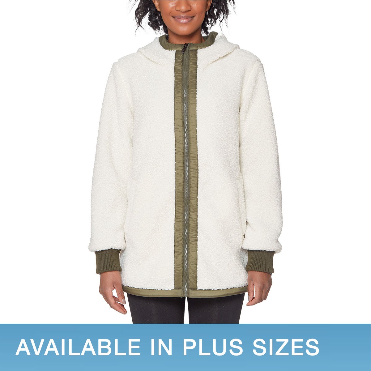 1 Madison Ladies' Fuzzy Jacket | Costco