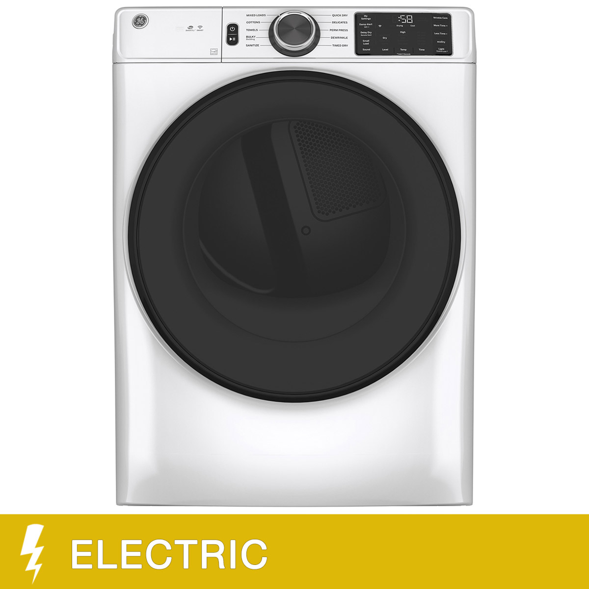 GE 7.8 cu ft. Electric Dryer with Built-In Wi-Fi