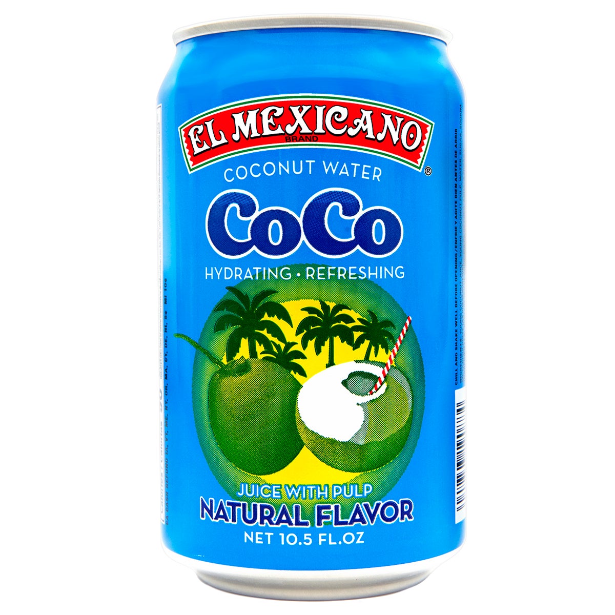 coco出品です El Mexicano Coconut Water with Pulp, 10.5 fl oz, 24 ct | Costco