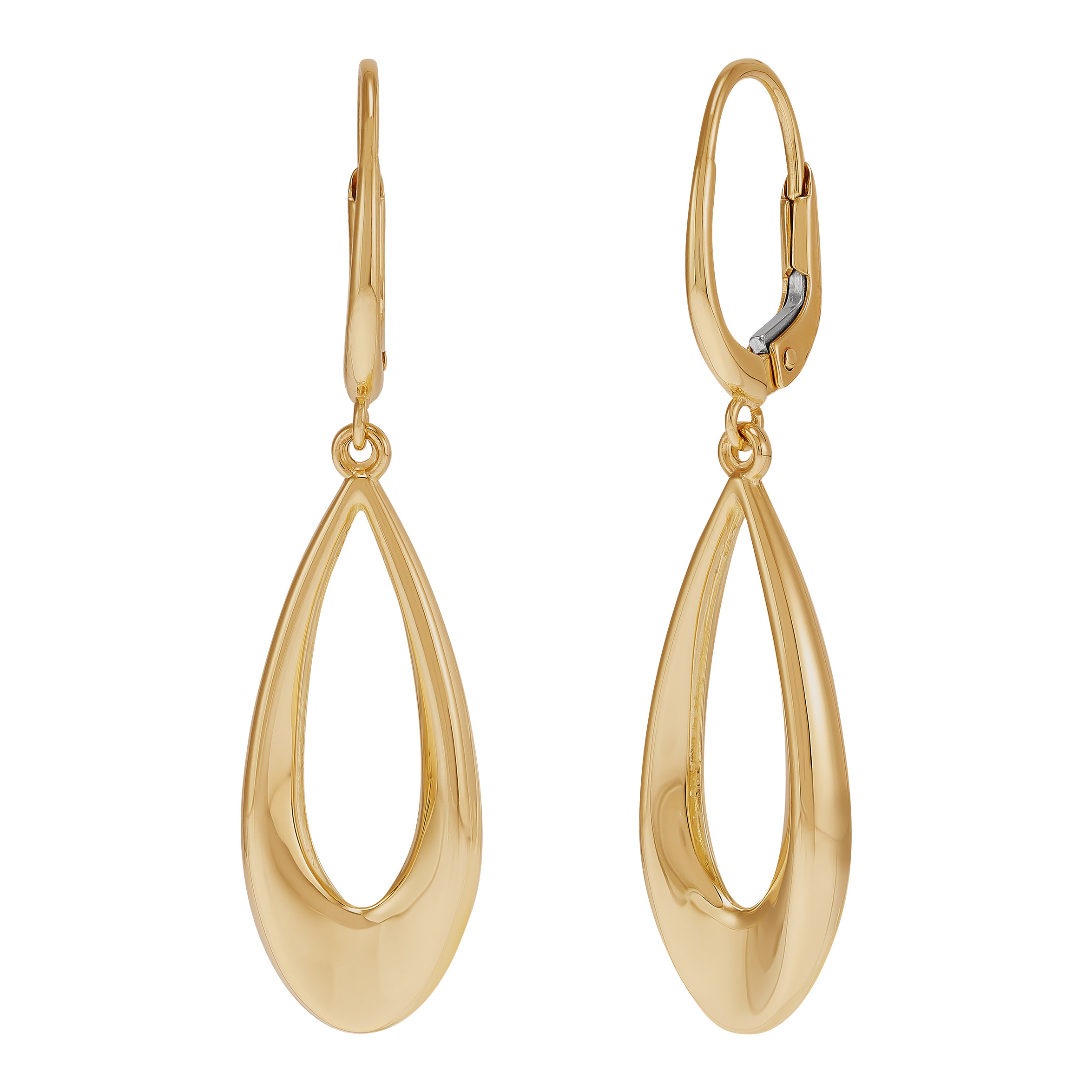 14kt Yellow Gold Graduated Teardrop Earrings | Costco