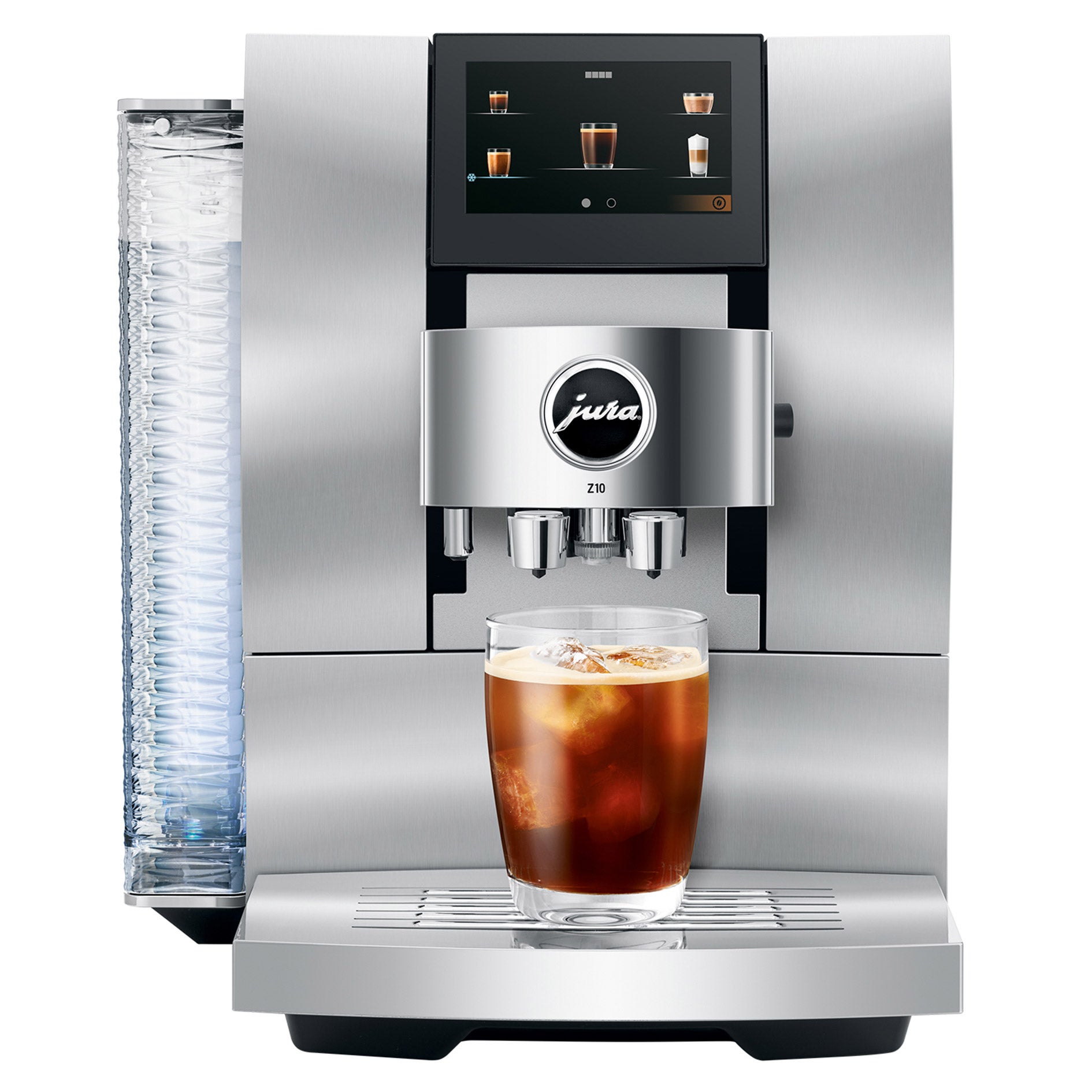 JURA Z10 Fully Automatic Espresso Machine with Cold Brew, Aluminum