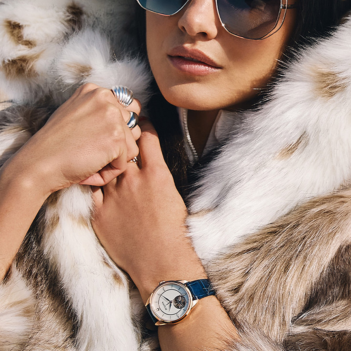 Bulova Sutton White Mother of Pearl Dial Women's Watch | Costco