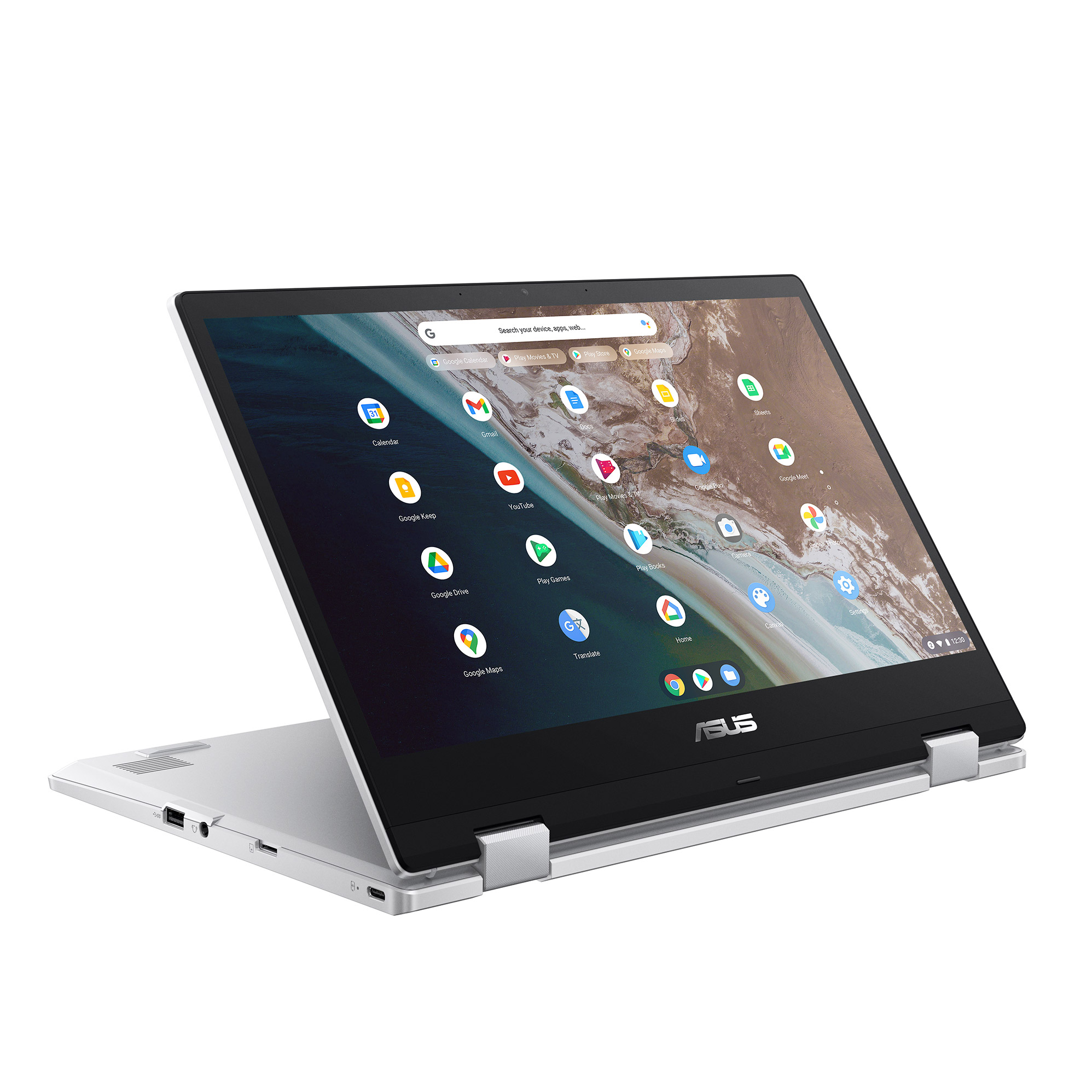 ASUS CX1 Flip 14-in 2-in-1 Touchscreen Chromebook, Intel Celeron