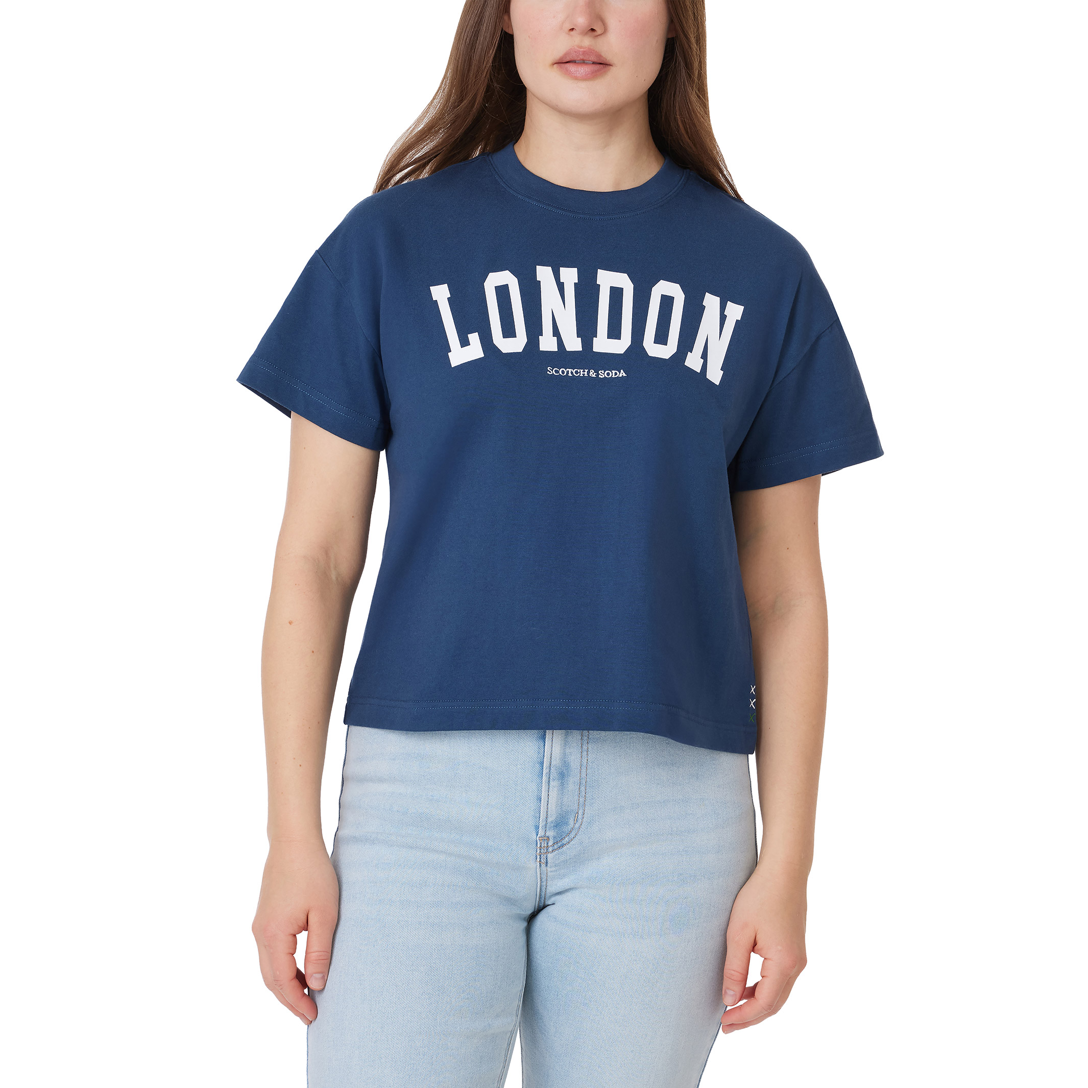 Scotch & Soda Women's Boxy City T-Shirt