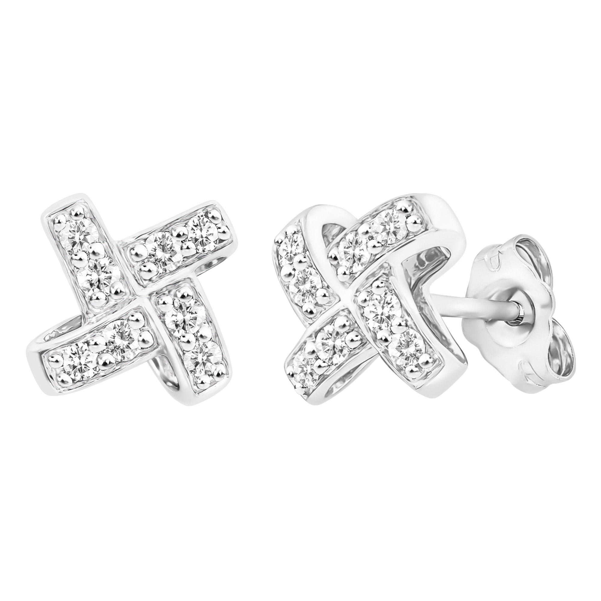 Round Brilliant Diamond Earrings (0.25 ctw)