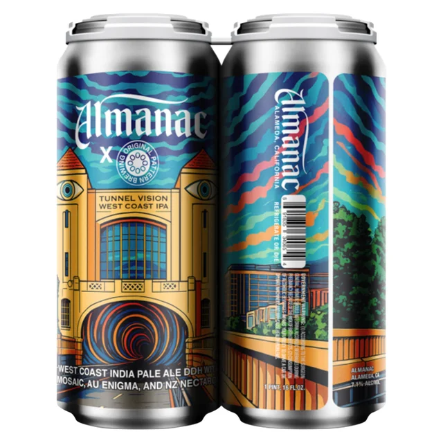 ALMANAC BREWING COLLAB WEST COAST IPA ALAMEDA, CA 4/16OZ