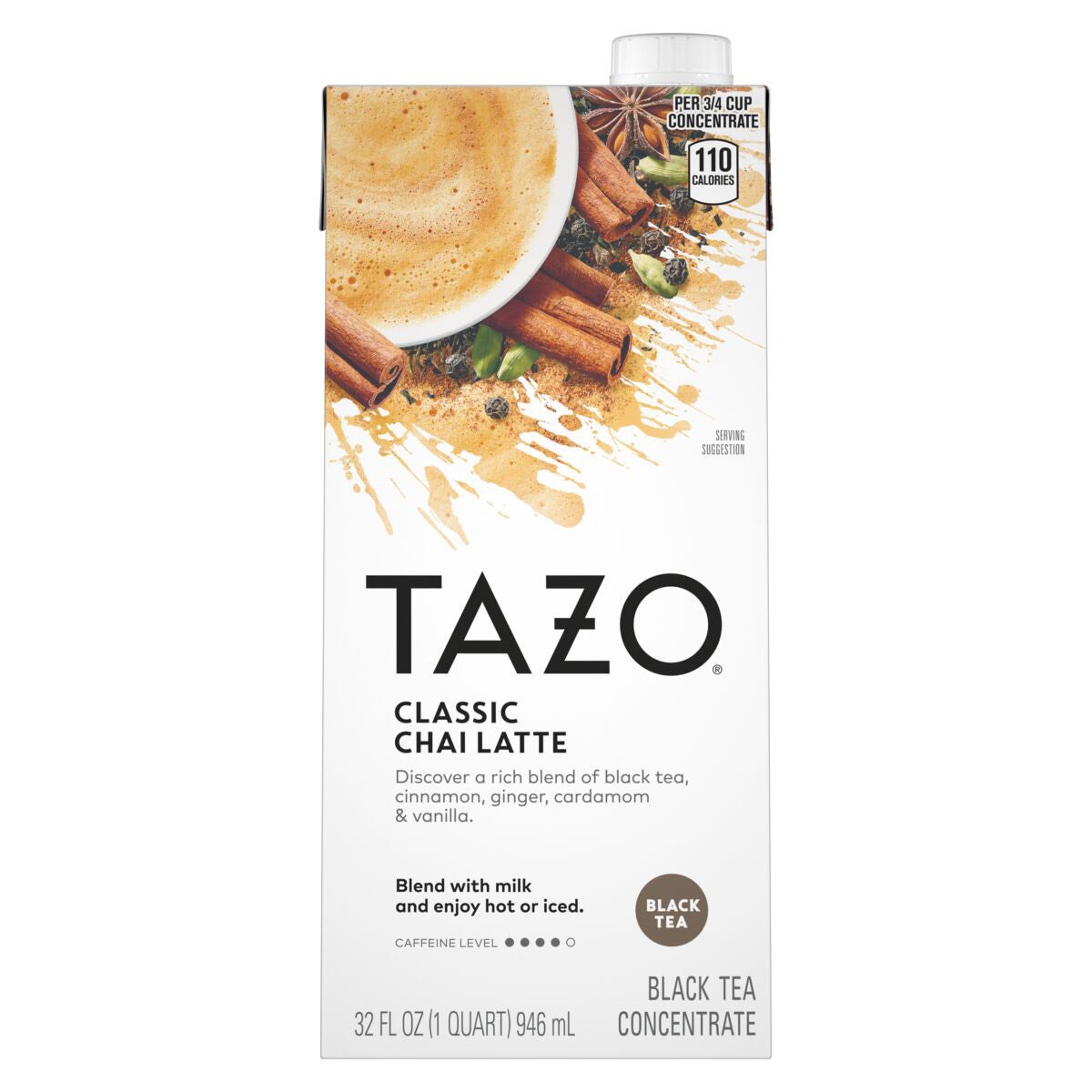 Tazo Classic Chai Latte, 32 oz, 3-count | Costco
