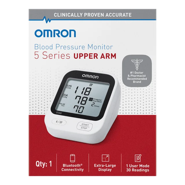 Omron 5 Series Upper Arm Blood Pressure Monitor