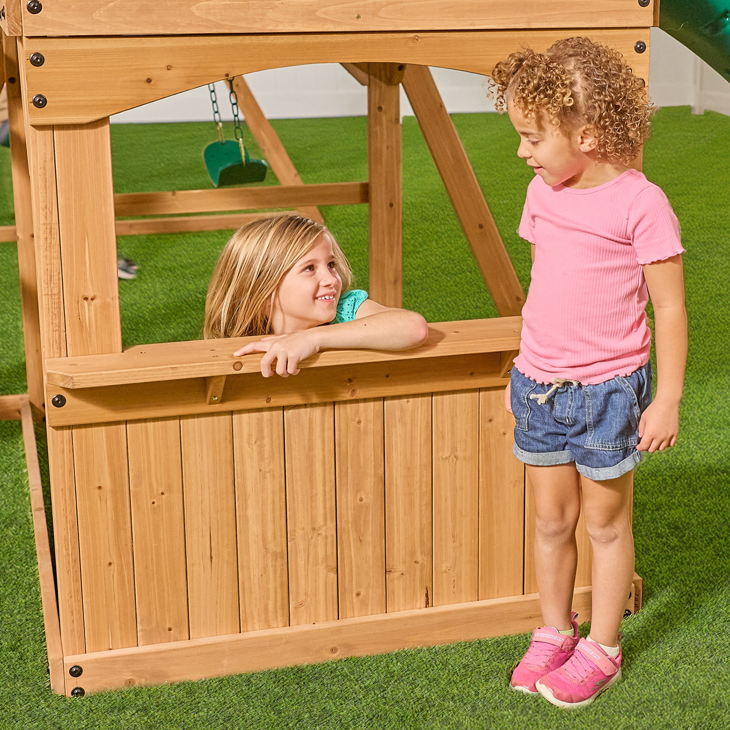 Backyard Discovery Edgewood Swing Set - Do It Yourself | Costco
