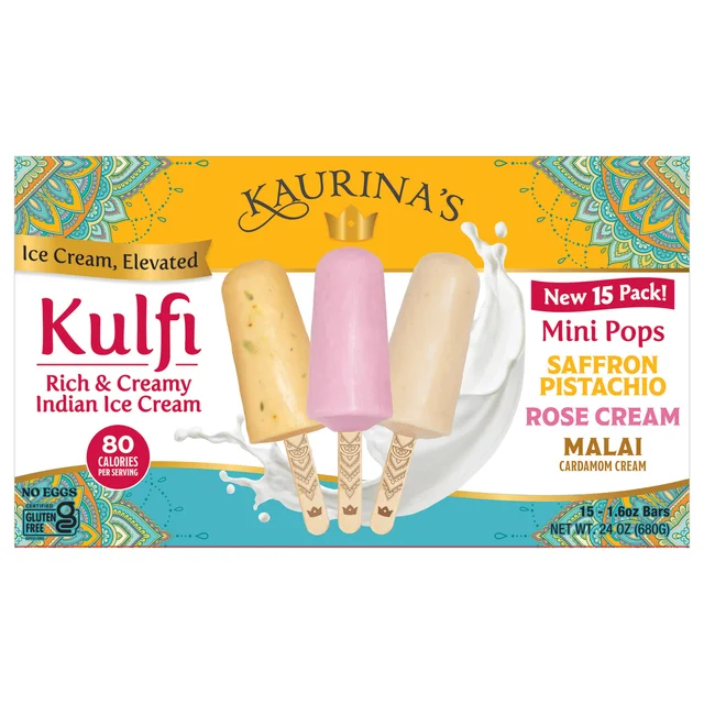 KULFI POPS 15-1.6 OZ KAURINA'S P512 T8H4