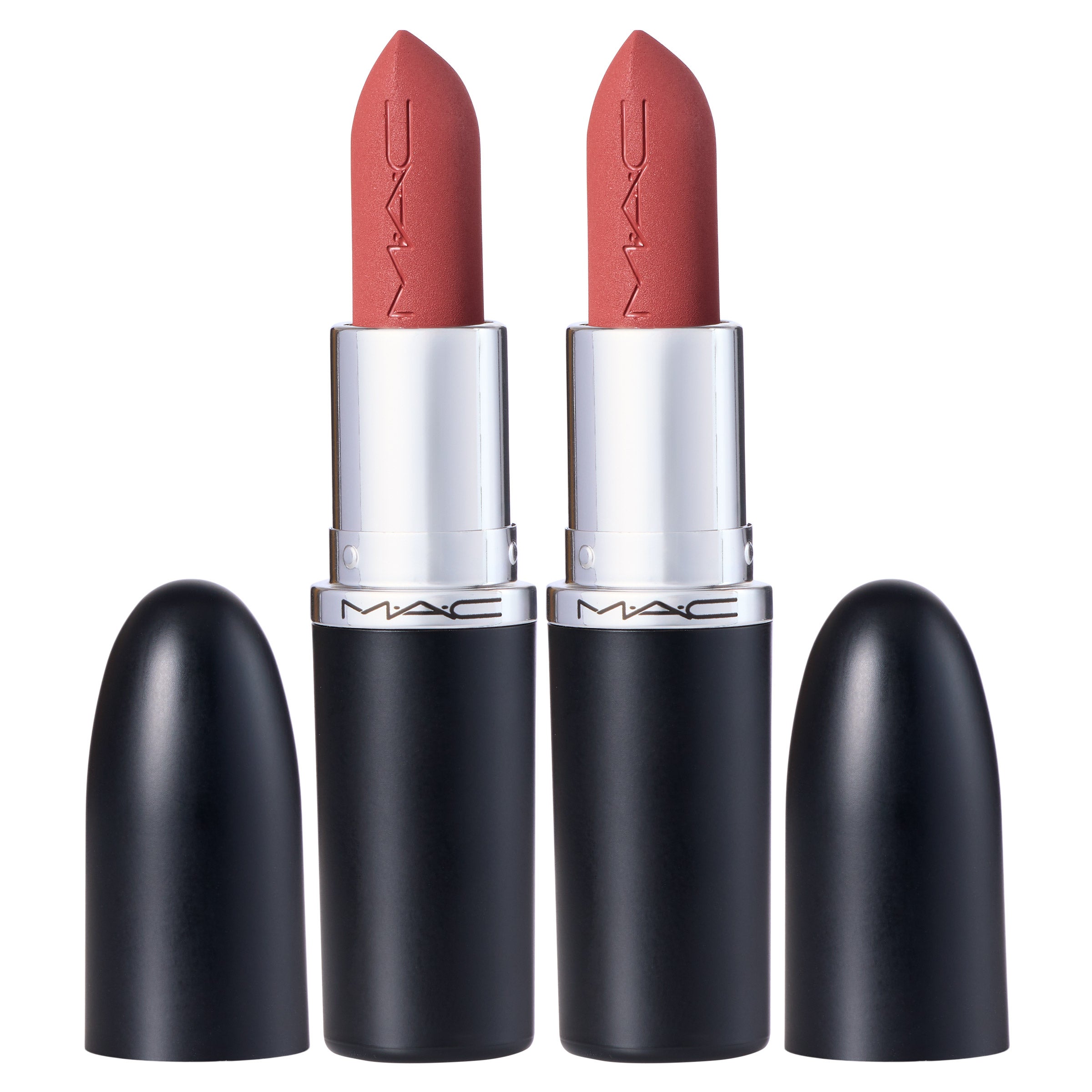 MAC MACximal Silky Matte Lipstick, 666 Sweet Deal, 0.12 oz, 2-pack