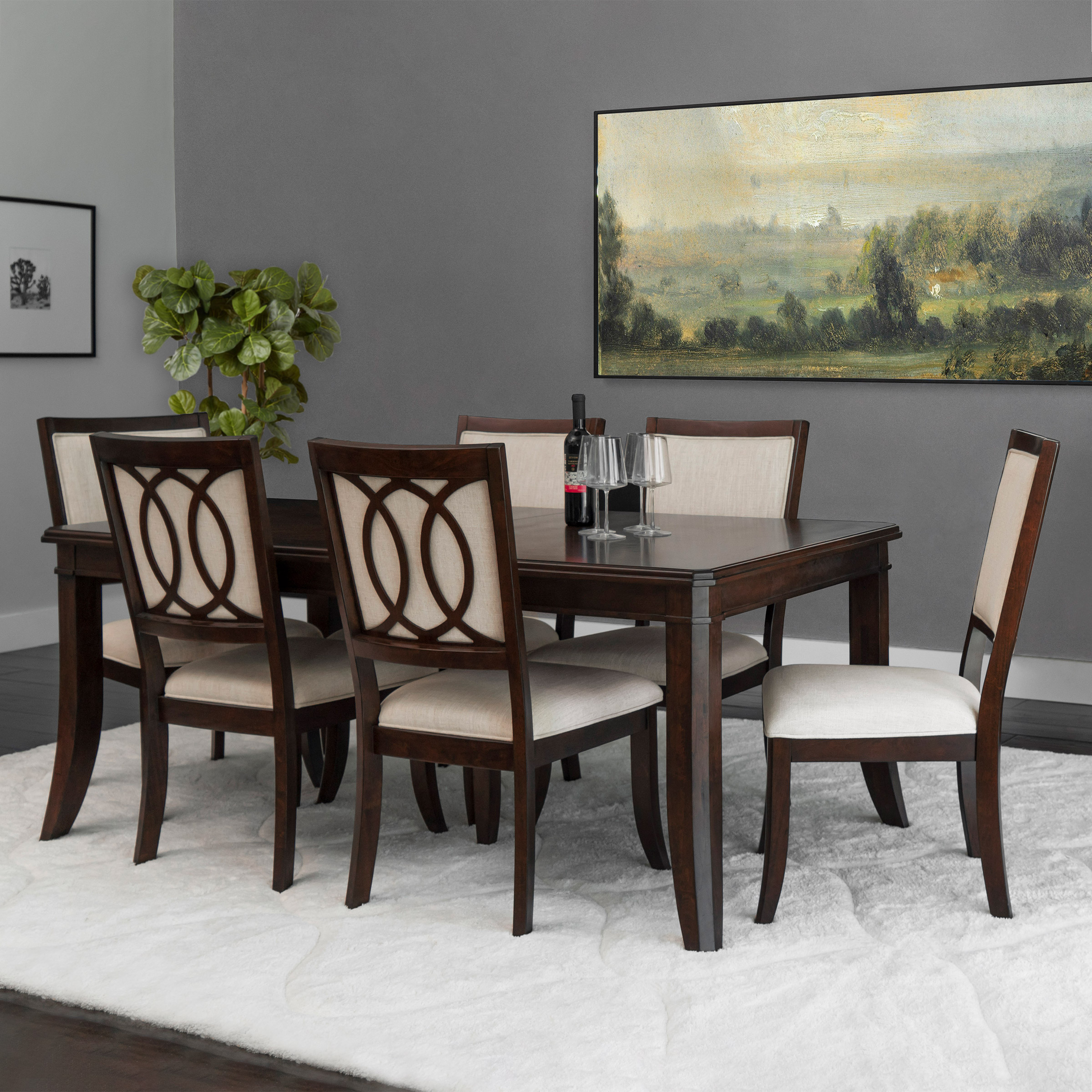 Caspian 7-piece Dining Set