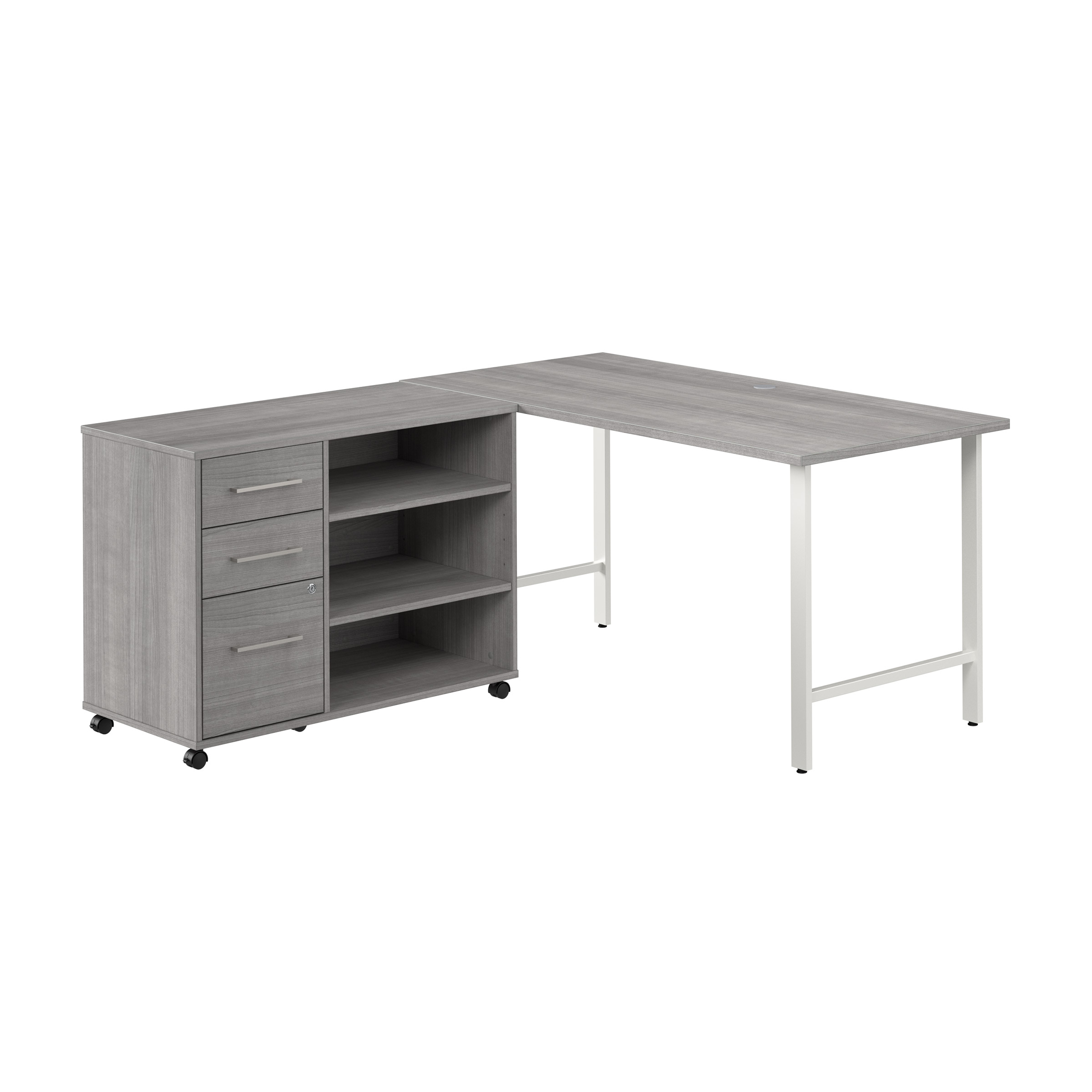 Bush Furniture Office Pro Havin 152.4 cm (60 in.) Computer Desk with ...