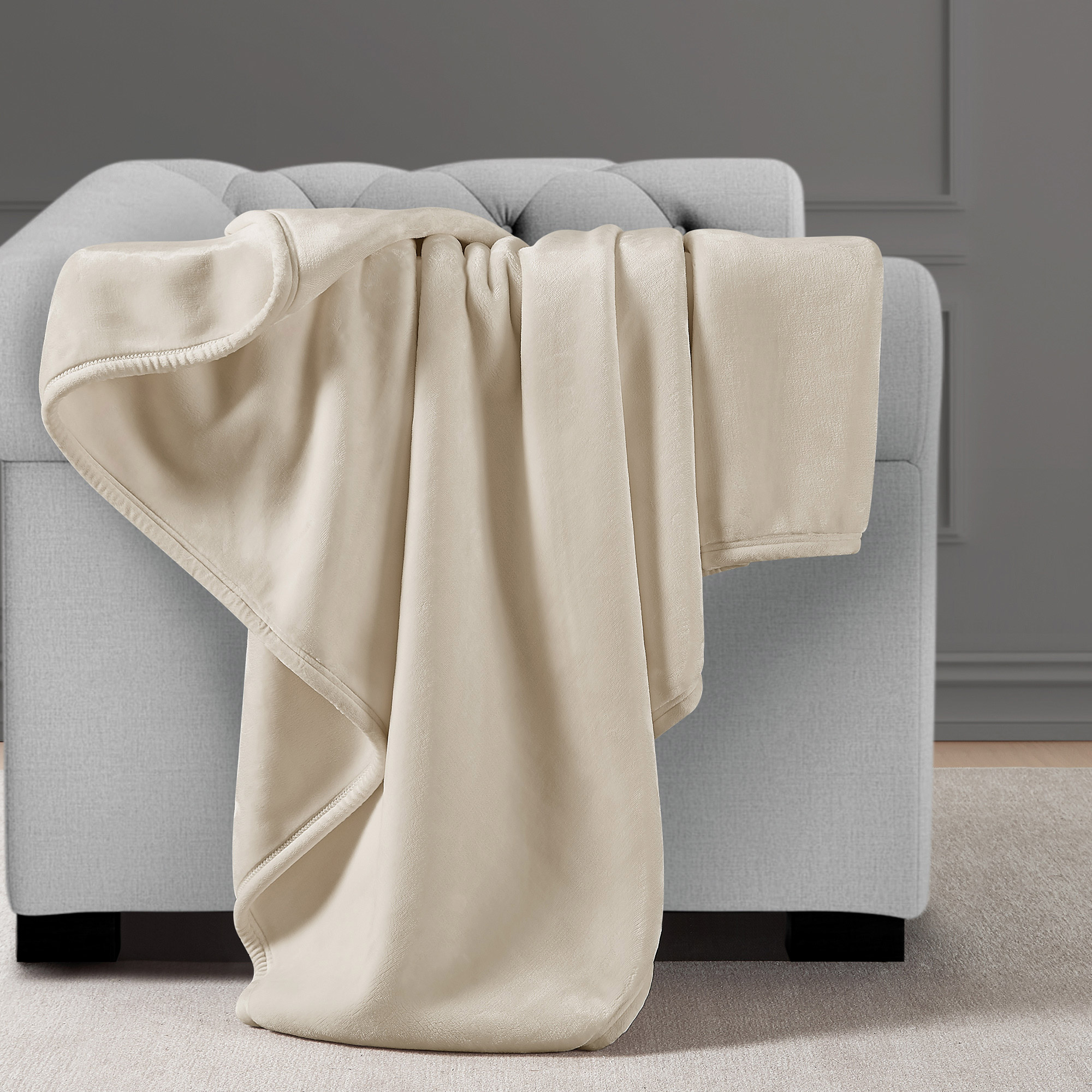 Royal Velvet Plush Throw