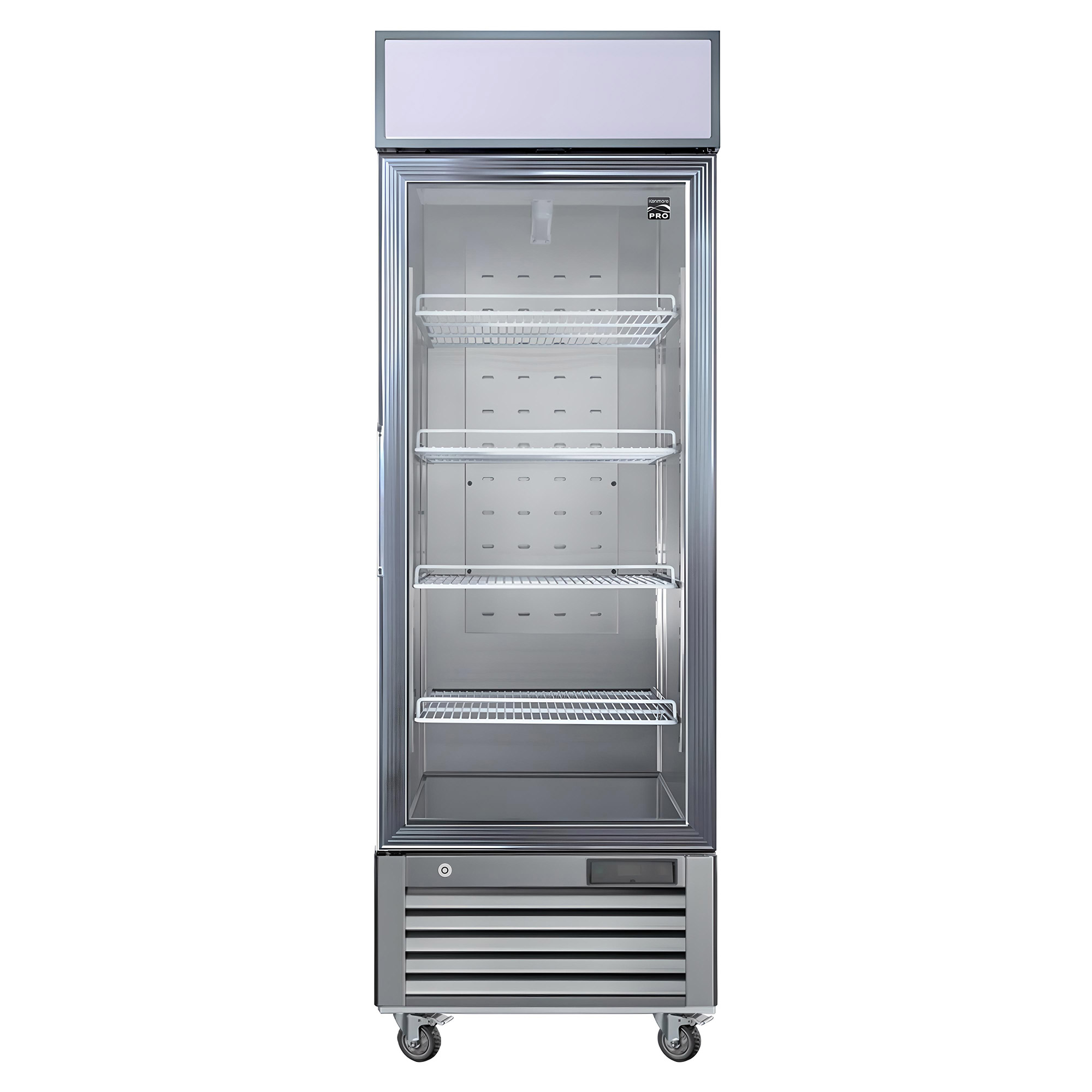 Kenmore PRO 27 in. 23 cu ft. Commercial Convertible Freezer or Refrigerator with Glass Door Merchandiser