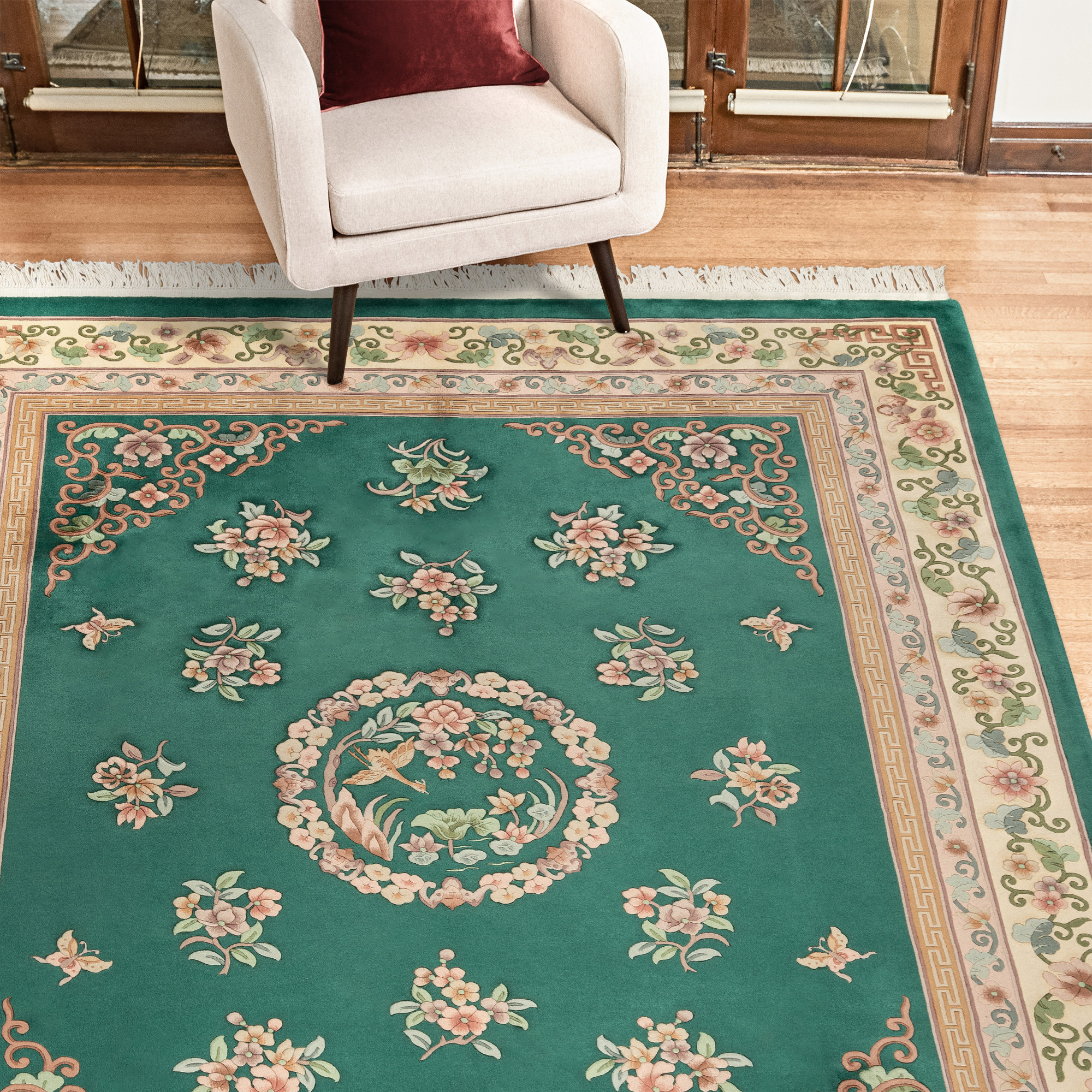 Pagoda Hand Knotted Rug Collection, Ario | Costco