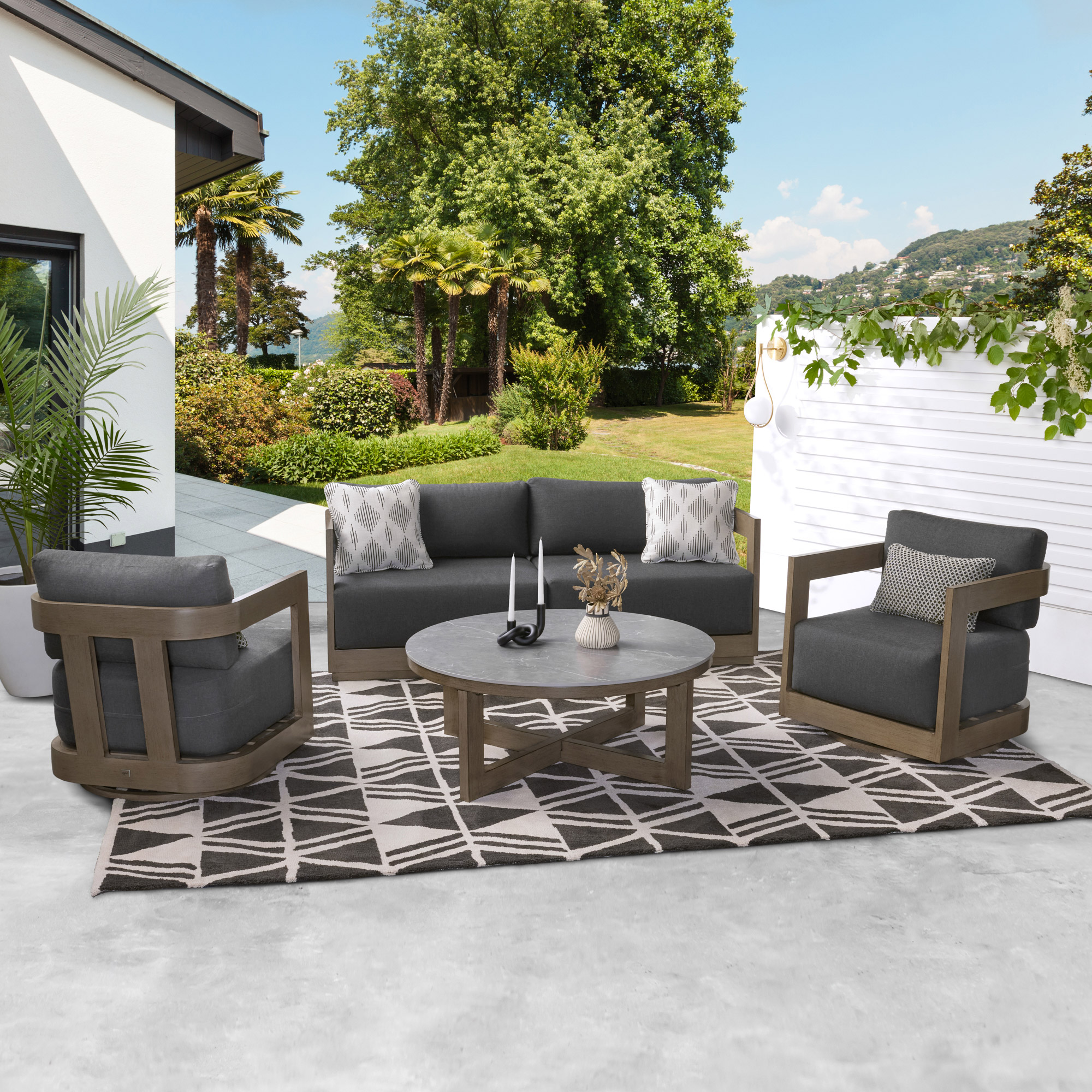 Menorca 4-piece Patio Conversation Set | Costco